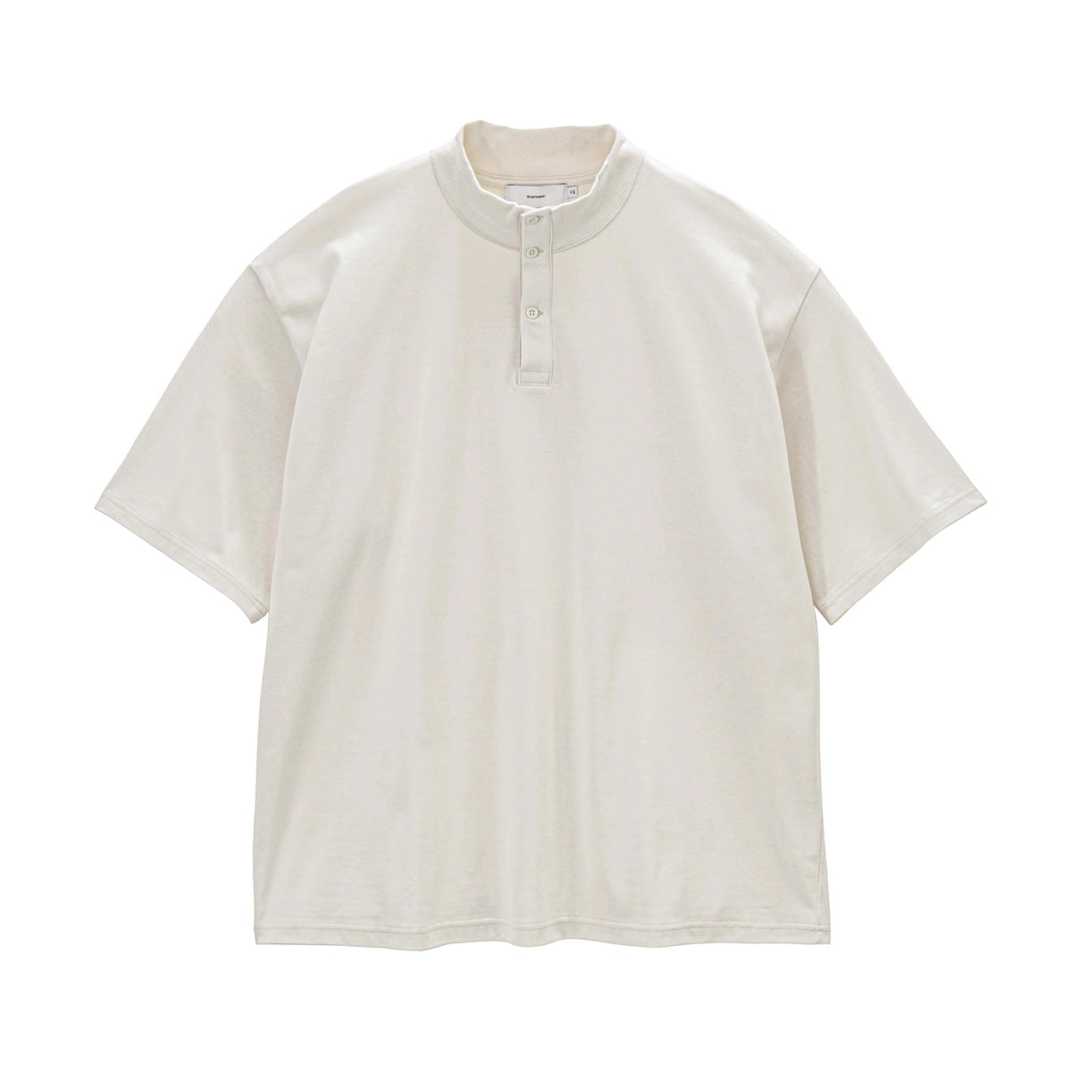 Graphpaper（グラフペーパー） / Tri Spun Cotton S/S Henley High 
