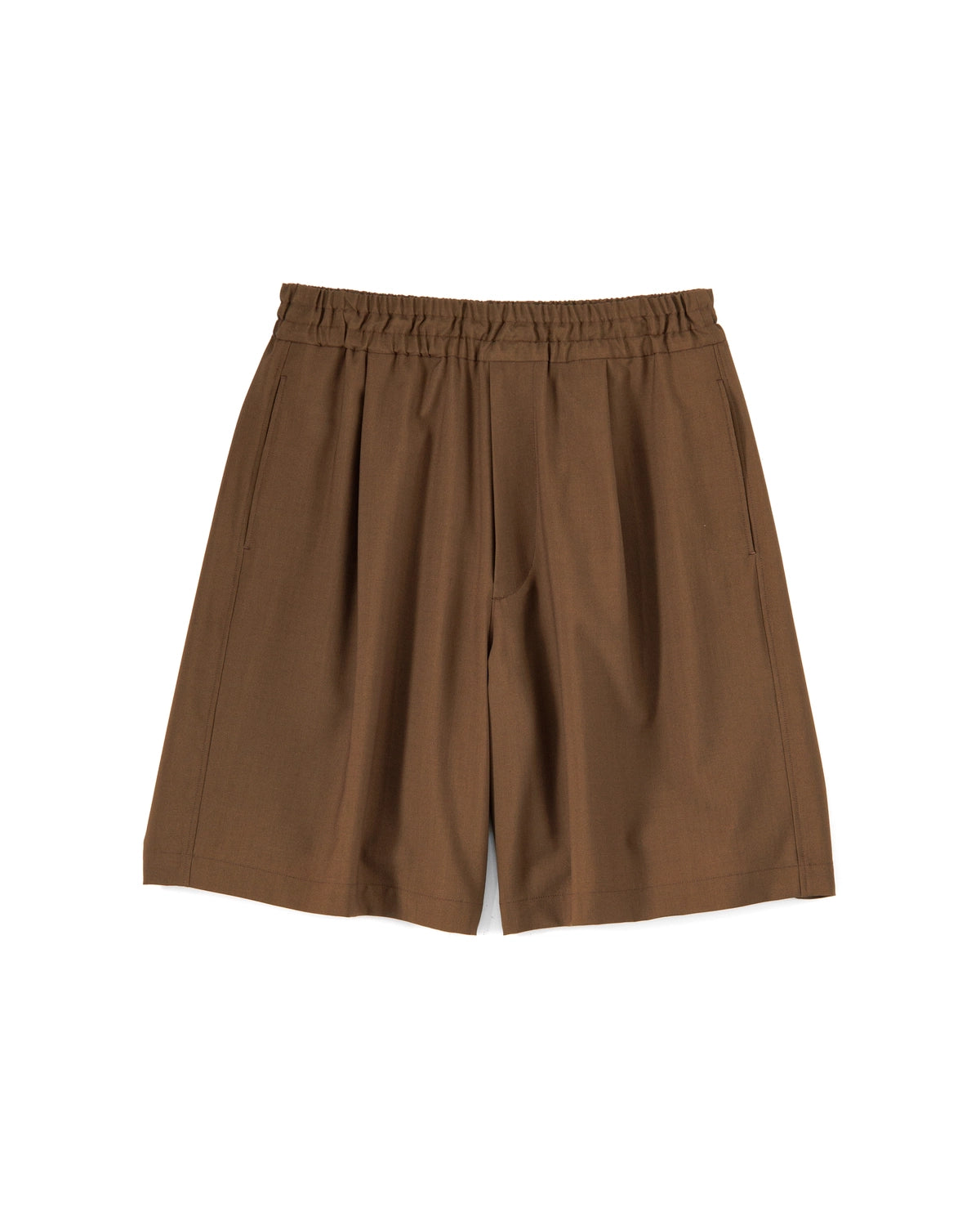 Graphpaper の Tropical Wool Wide Shorts  (GU251-40244)