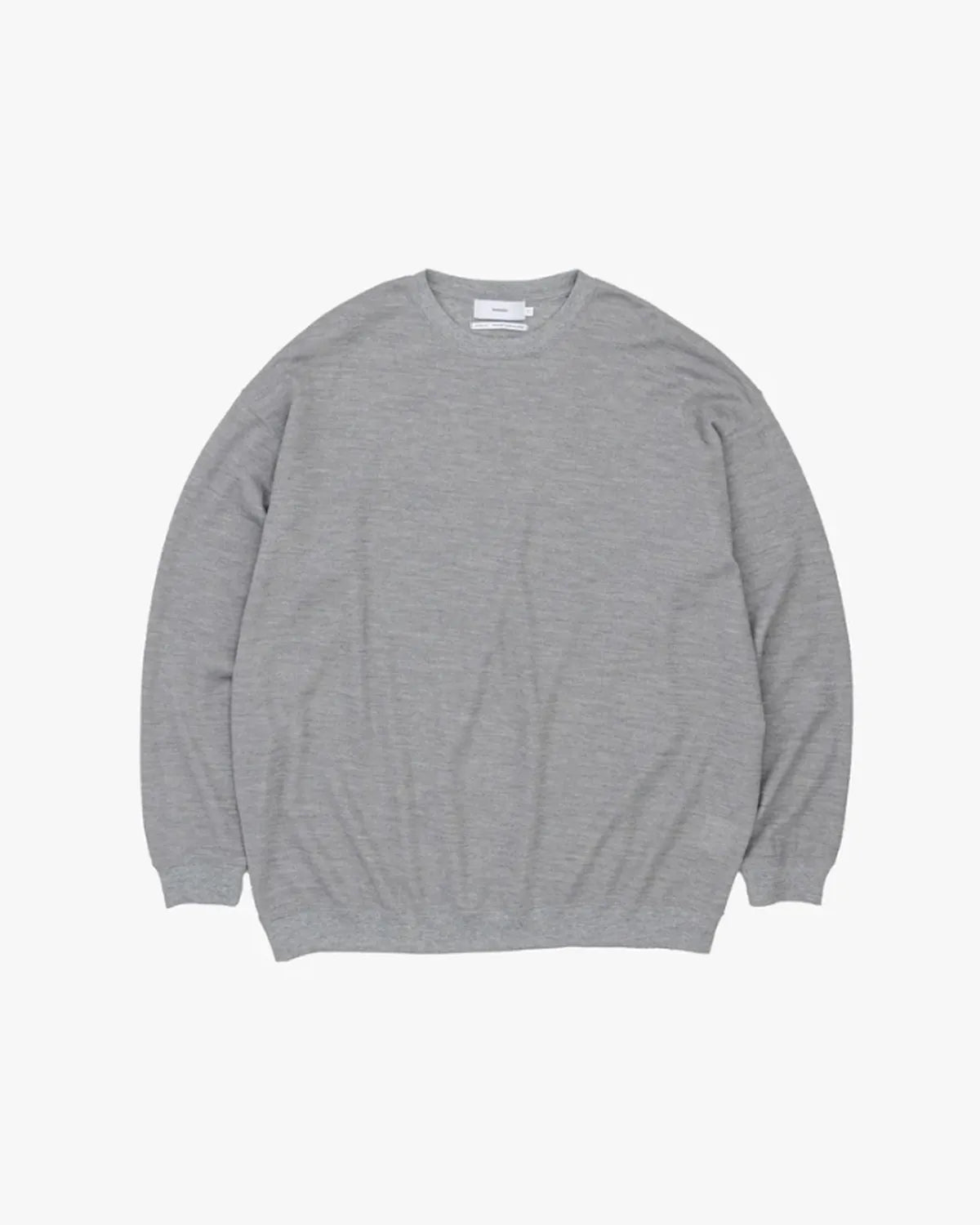 Graphpaper の Wool Honeycomb Crew Neck Thermal (GU253-70250B)