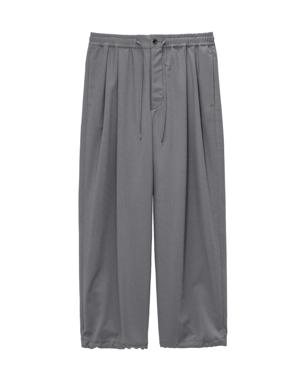 【美品】T. japan strap pants グレー Graphpaper_Wool_Hopsack_Drawst