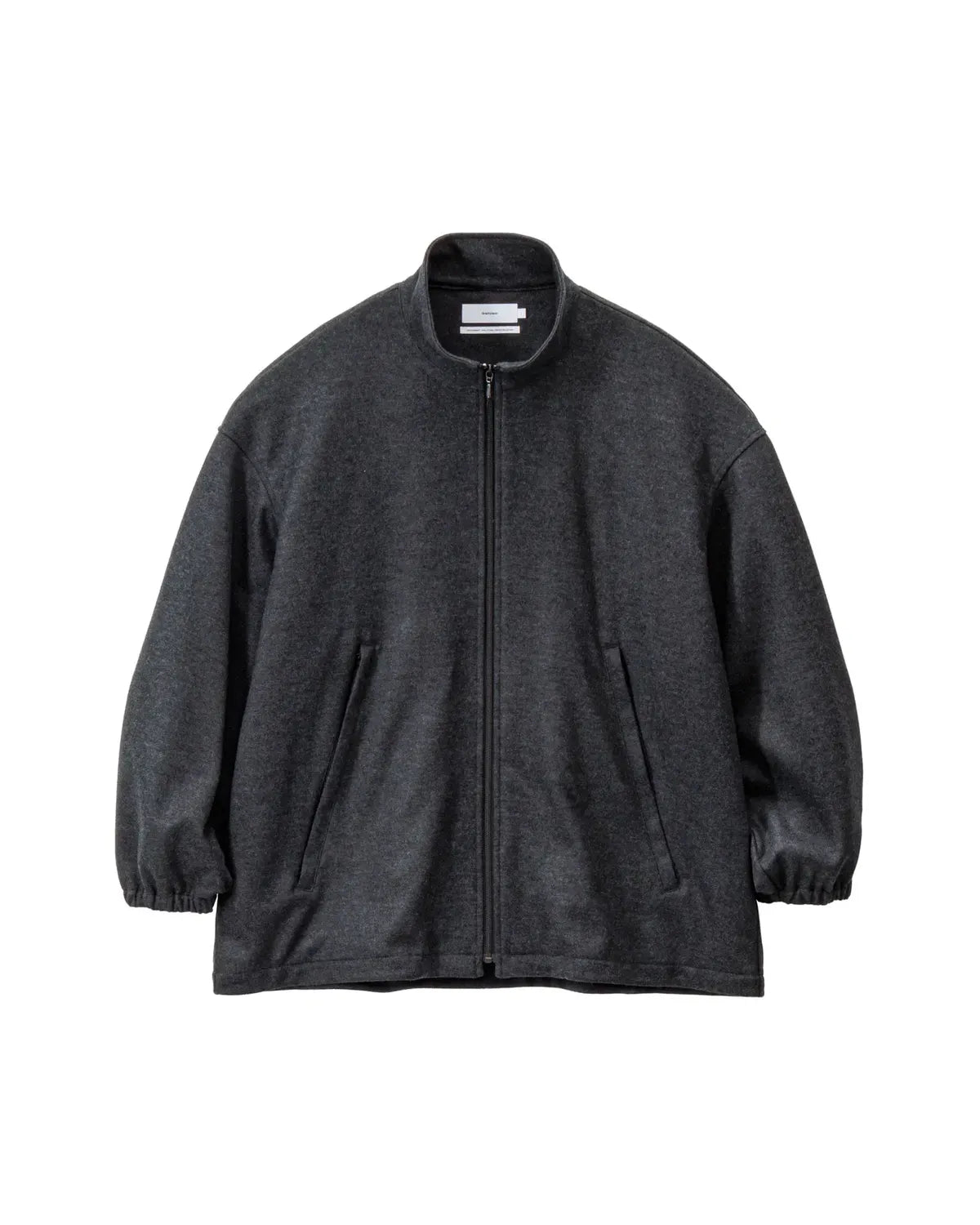 Graphpaper の Wool Smooth Flannel Track Blouson (GU253-30220B)