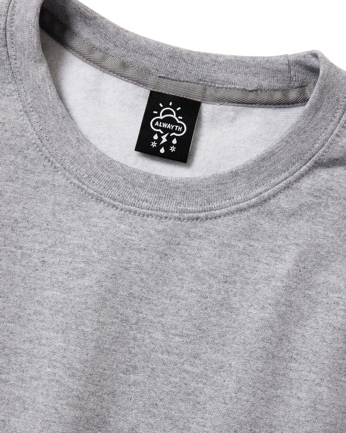 ALWAYTH / Alwayth "Reflective logo Crewneck" (ALWD2-002)