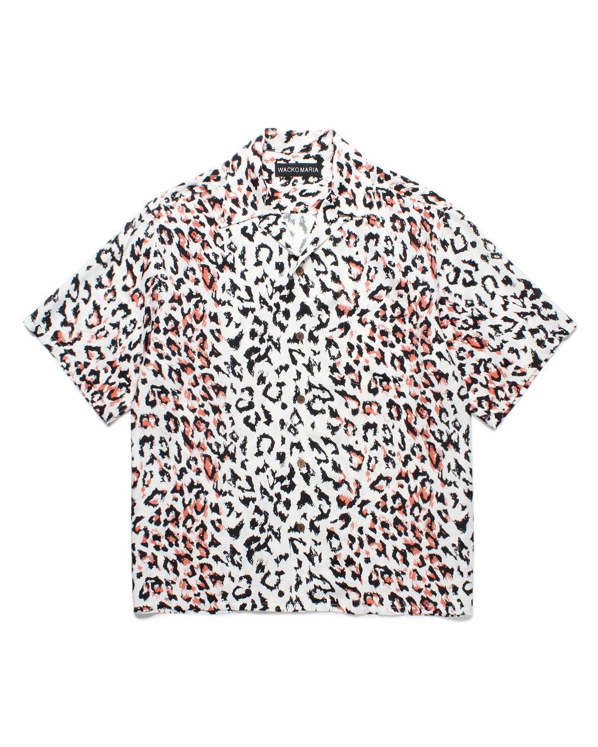 WACKO MARIA  / LEOPARD HAWAIIAN SHIRT (25SS-WMS-HI01)