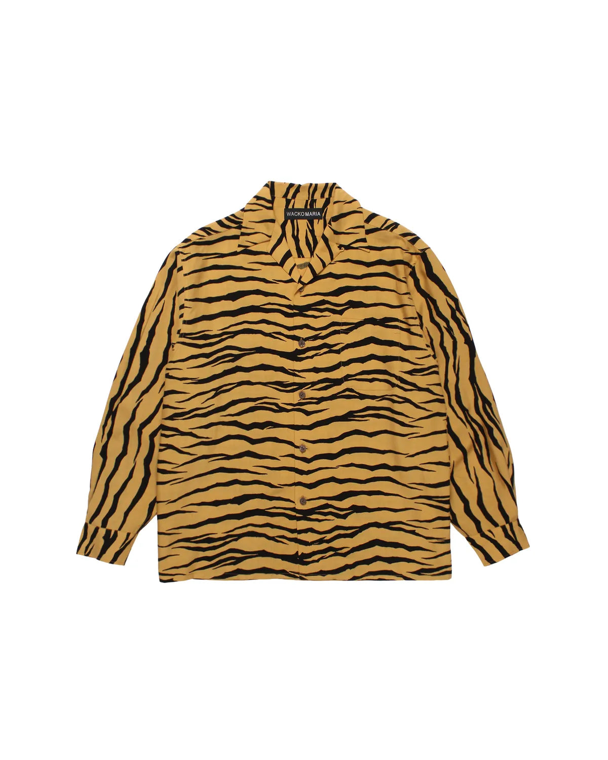 WACKO MARIA  / TIGER OPEN COLLAR SHIRT -TYPE-2- (25FW-WMS-HI02)
