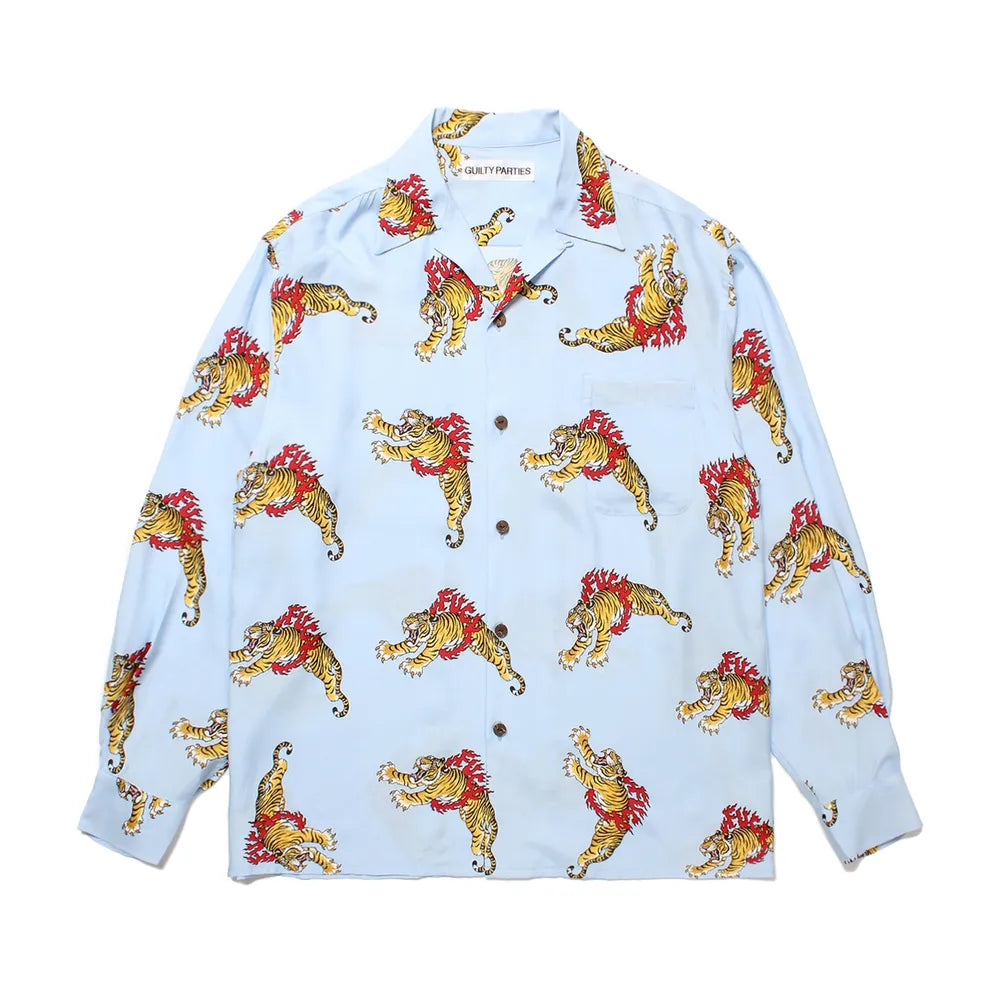 WACKO MARIA / TIM LEHI / HAWAIIAN SHIRT L/S (24FW-WMS-HI03)