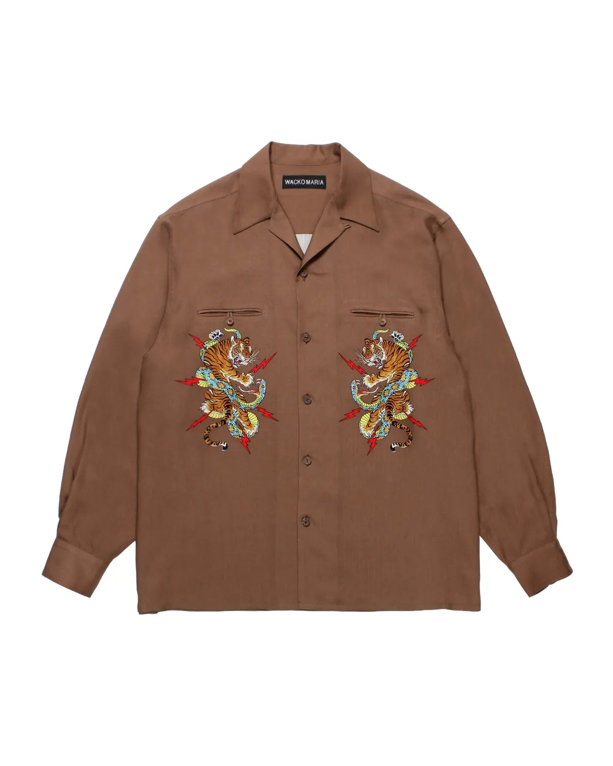 WACKO MARIA × TIM LEHI  / HAWAIIAN SHIRT L/S (25FW-WMS-HI05)