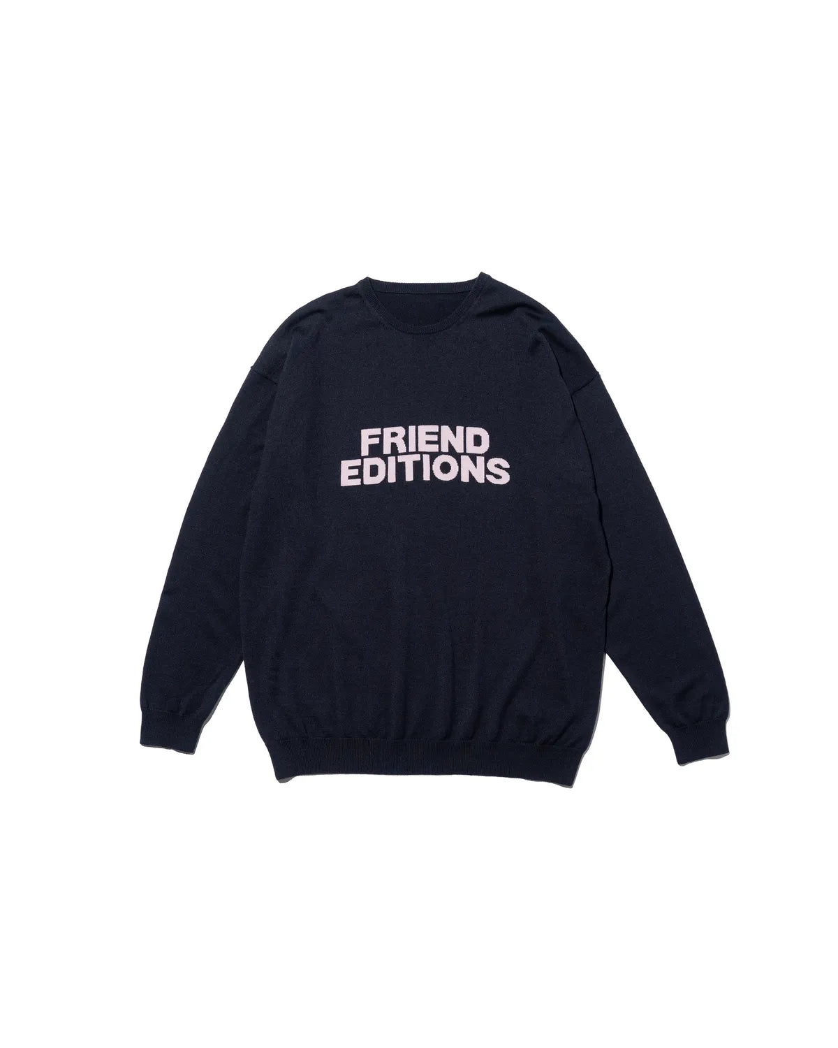 FreshService / FRIEND EDITIONS HIGH GAUGE INTARSIA KNIT "FE MONOGRAM" (FSC263-80126FE)