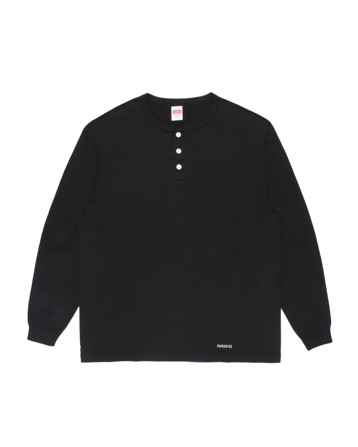 WACKO MARIA × HEALTHKNIT / HENLEY NECK LONG SLEEVE T-SHIRT (26FW-WMT-HK01)