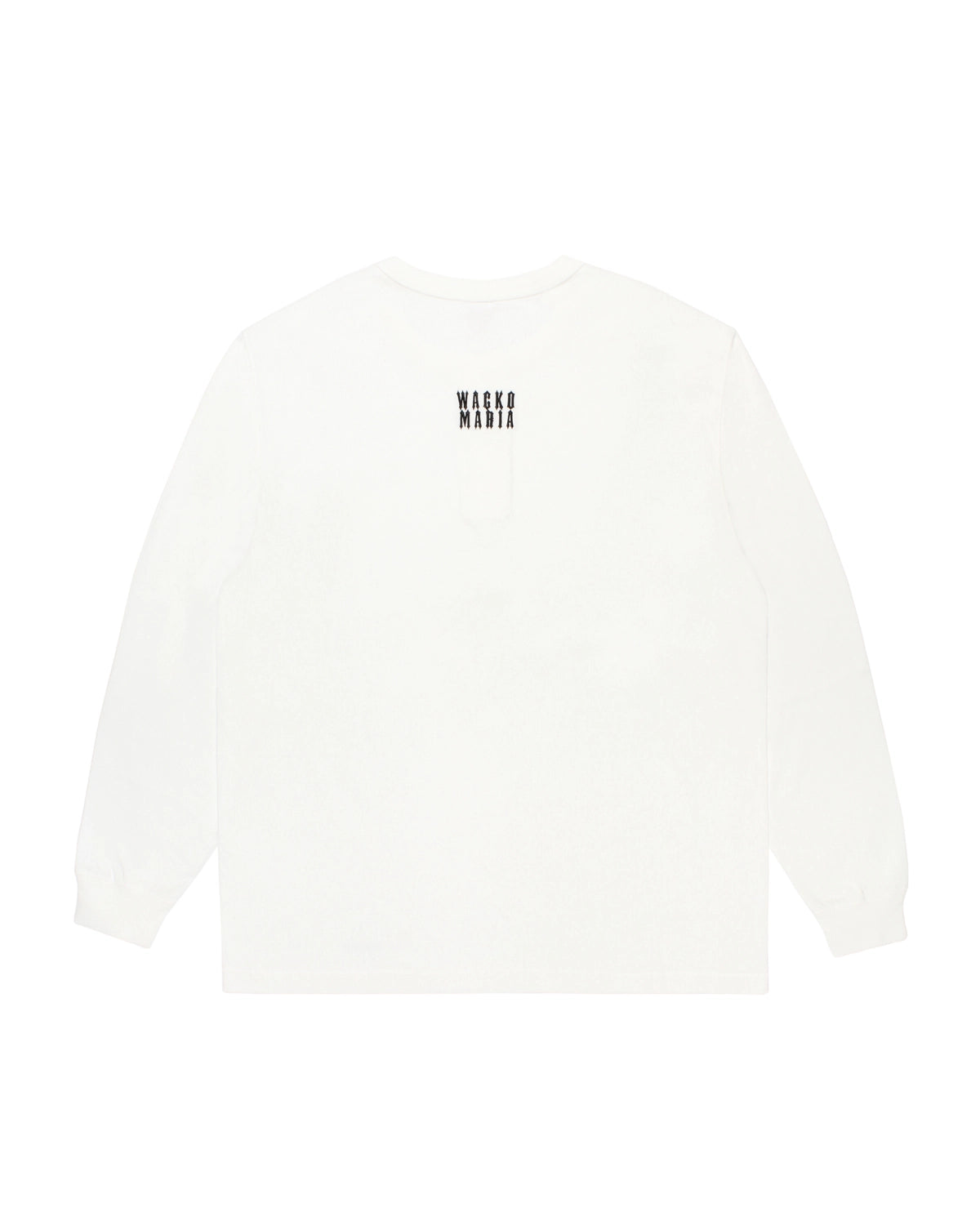 WACKO MARIA × HEALTHKNIT / HENLEY NECK LONG SLEEVE T-SHIRT (26FW-WMT-HK01)