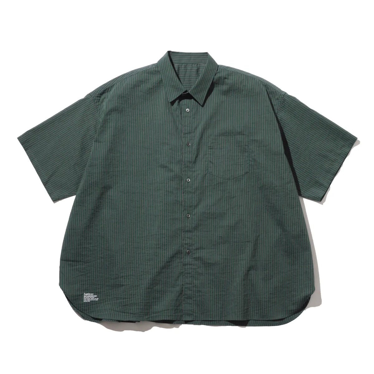 FreshService (フレッシュサービス) / HRAFTeX® S/S STRIPE SHIRT