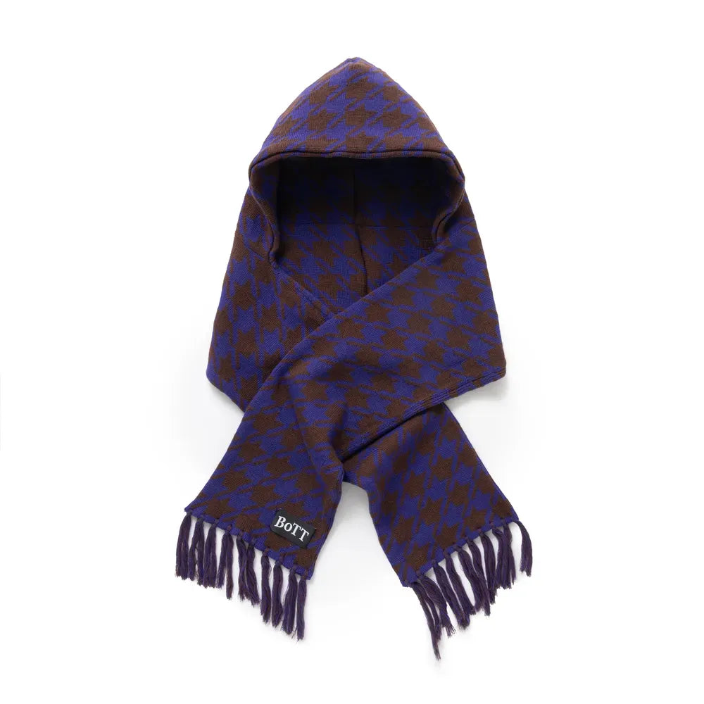 BoTT / Houndslooth Hoodod Scarf