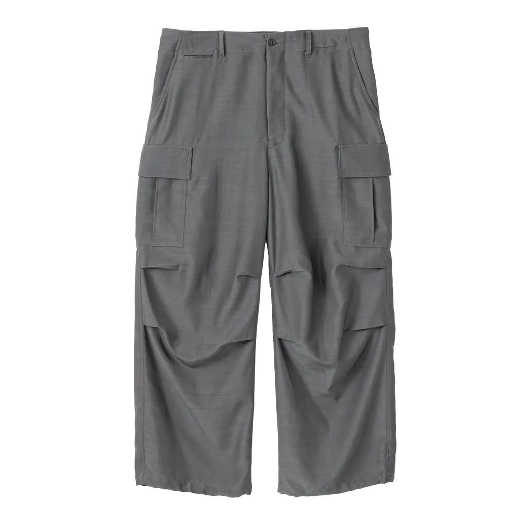 Graphpaper / Wool Cupro Military Cargo Pants