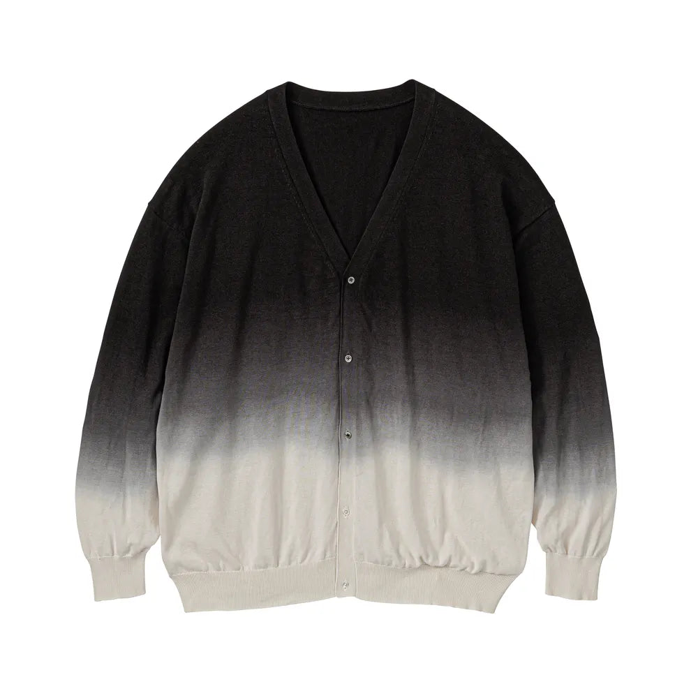 Graphpaper の Piece Dyed High Gauge Knit Oversized Cardigan