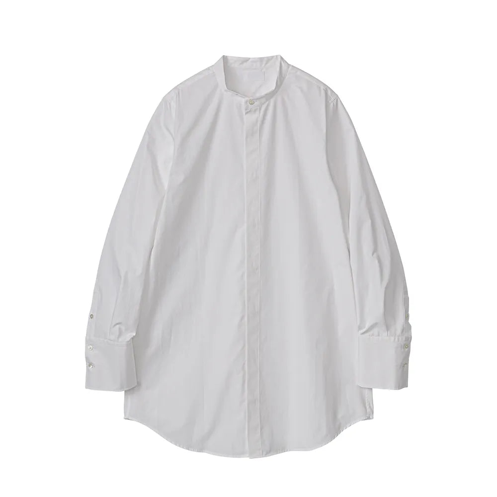 Graphpaper の High Count Broad Long Cuff Shirt (GL241-50036B)