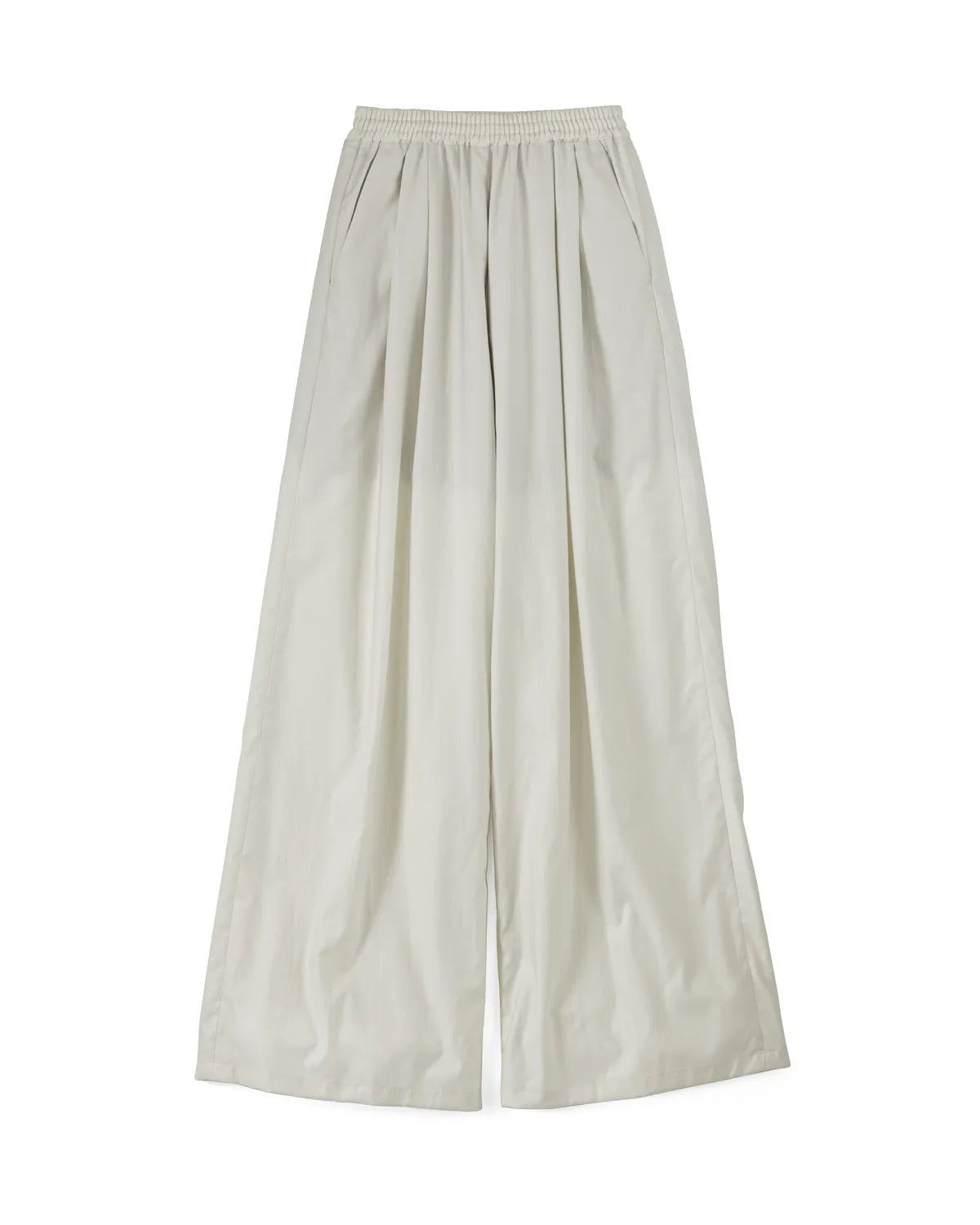 Graphpaper / Silicon Poplin Two Tuck Wide Pants (GL251-40151)