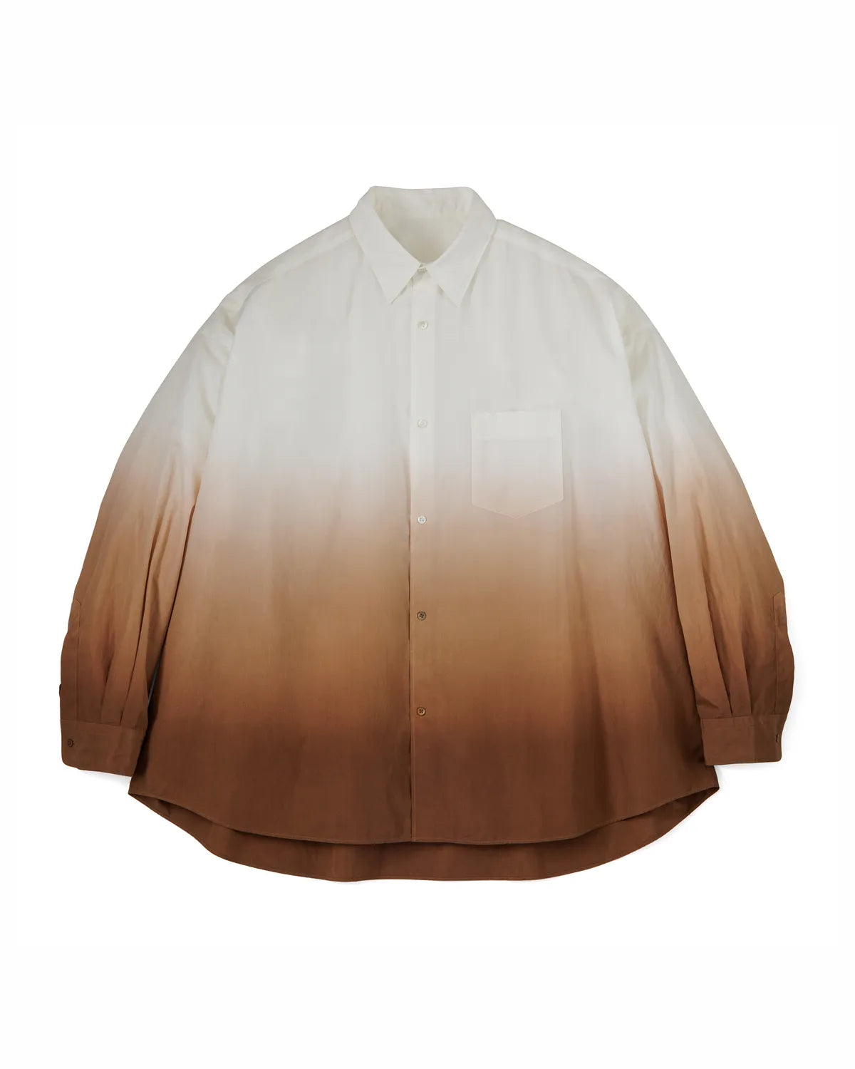 Graphpaper / Broad L/S Oversized Regular Collar Shirt (GU251-50001C)