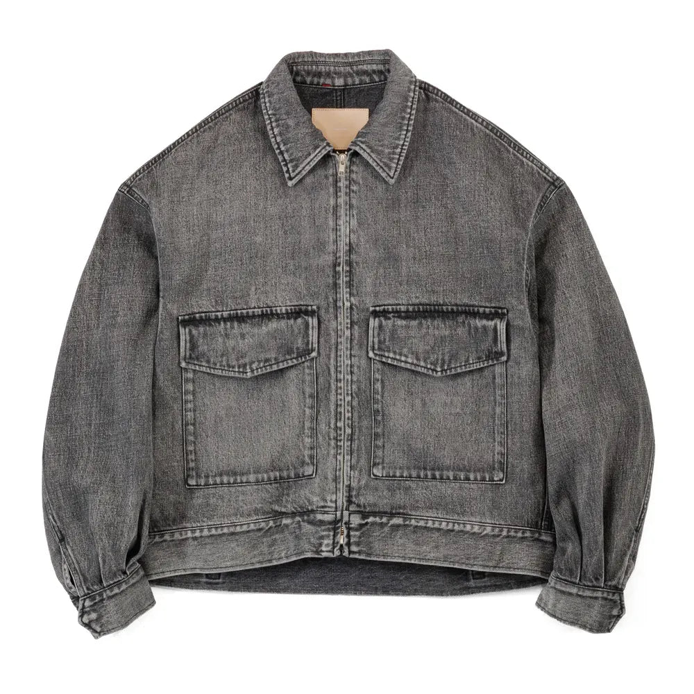 Graphpaper / Selvage Denim Zip Jacket (GL251-30191LB)