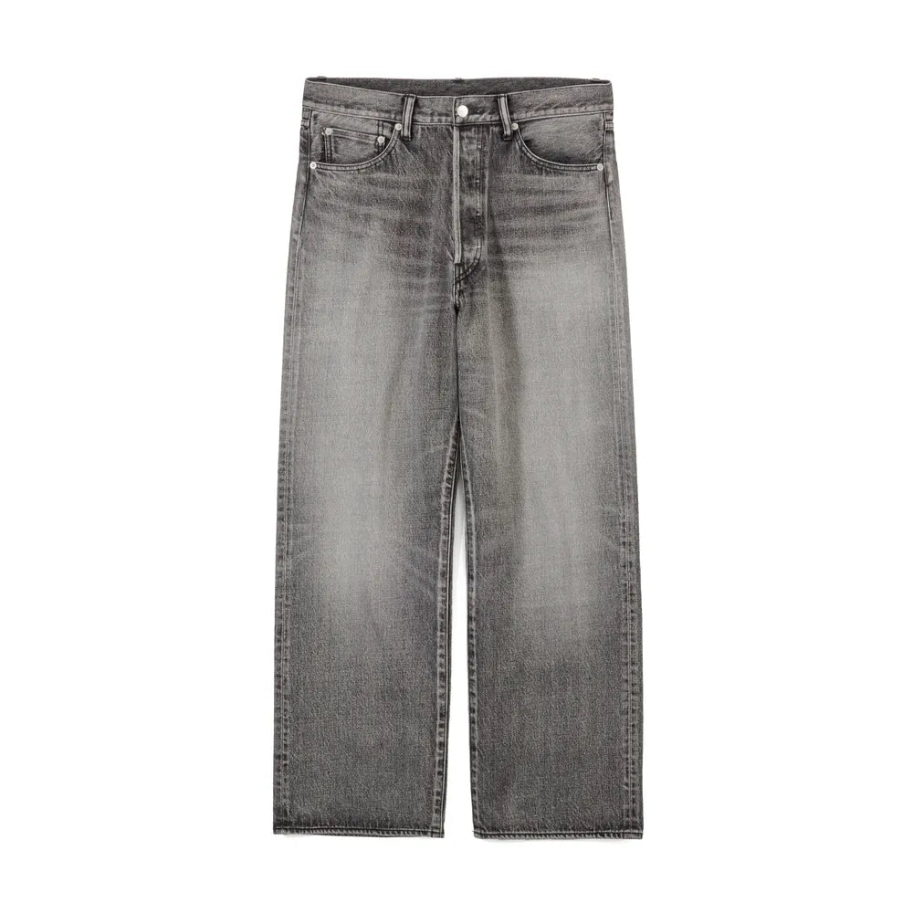 Graphpaper / Selvage Denim Five Pocket Wide Straight Pants (GU251-40184LB)