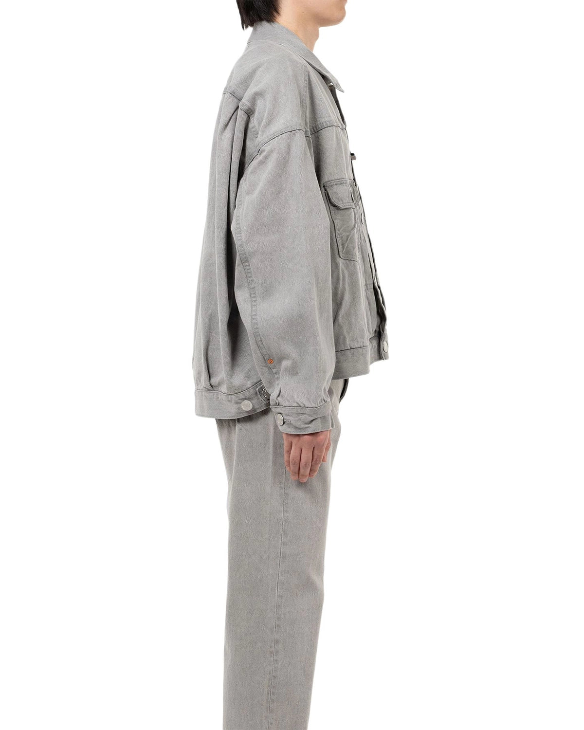 Maison MIHARA YASUHIRO in・stru(men-tal). / Bleached Denim Jacket (I14BL051)