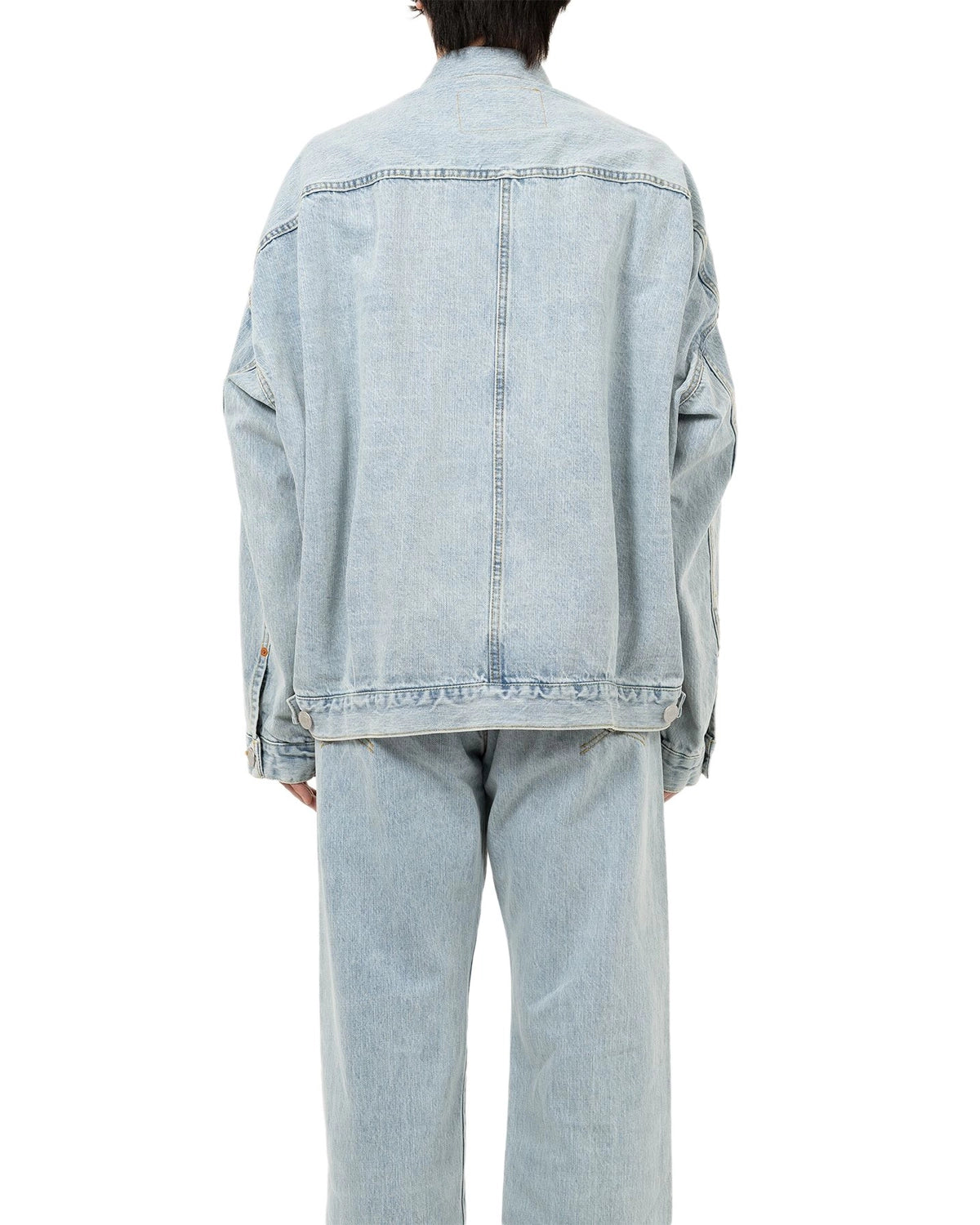 Maison MIHARA YASUHIRO in・stru(men-tal). / Bleached Denim Jacket (I14BL051)