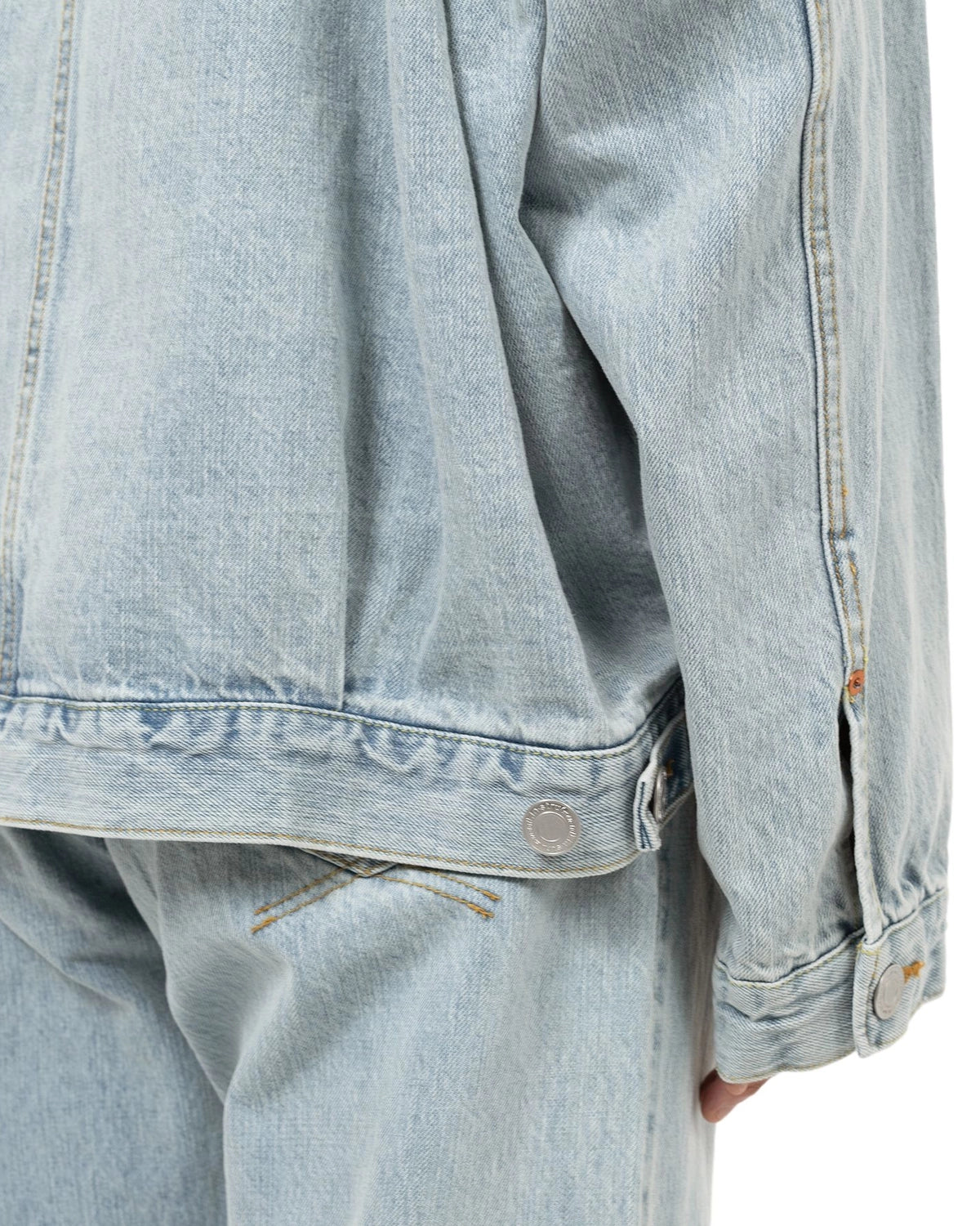 Maison MIHARA YASUHIRO in・stru(men-tal). / Bleached Denim Jacket (I14BL051)