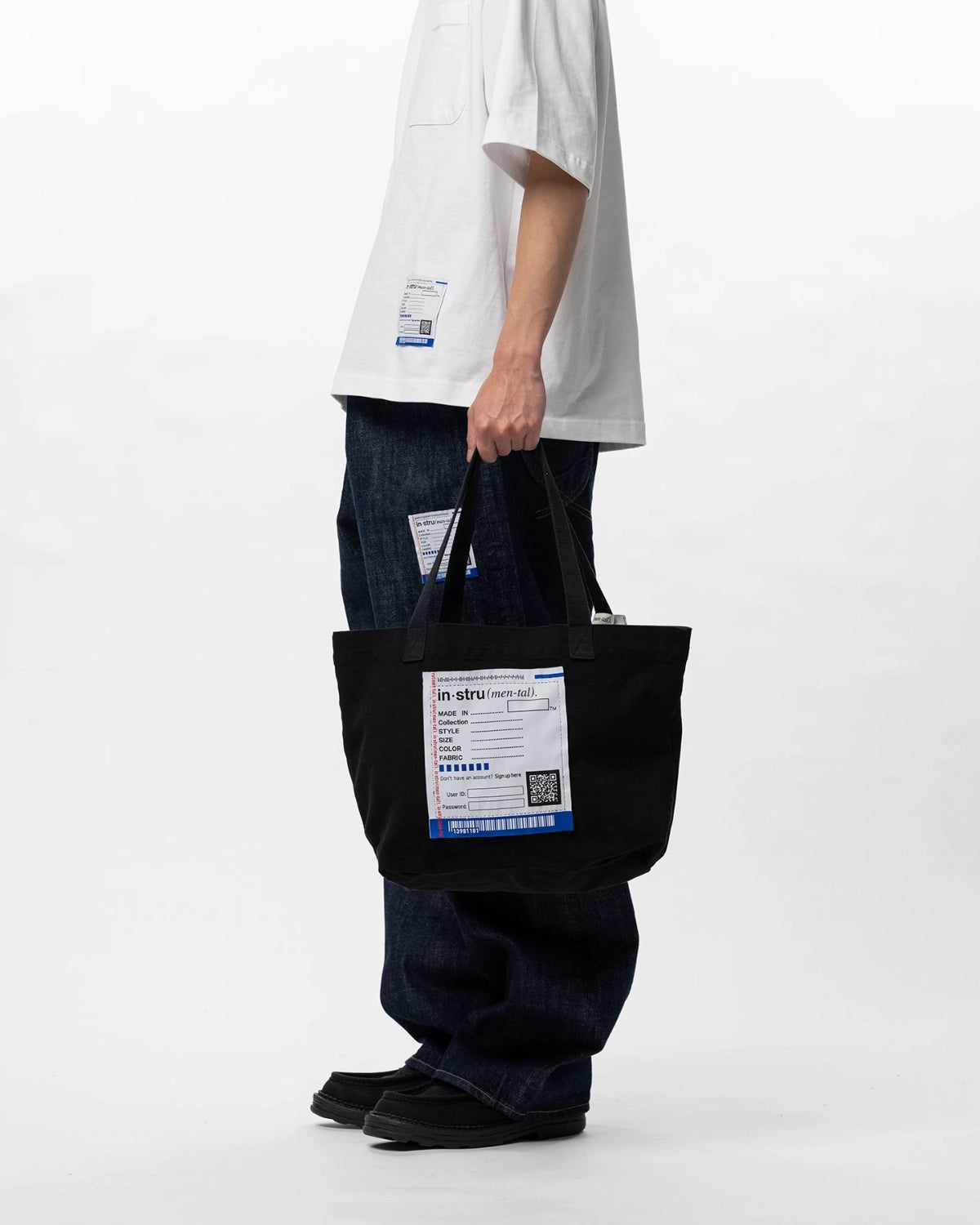 Maison MIHARA YASUHIRO in・stru(men-tal). / Big Name Tote Bag Mini (I16BG751)