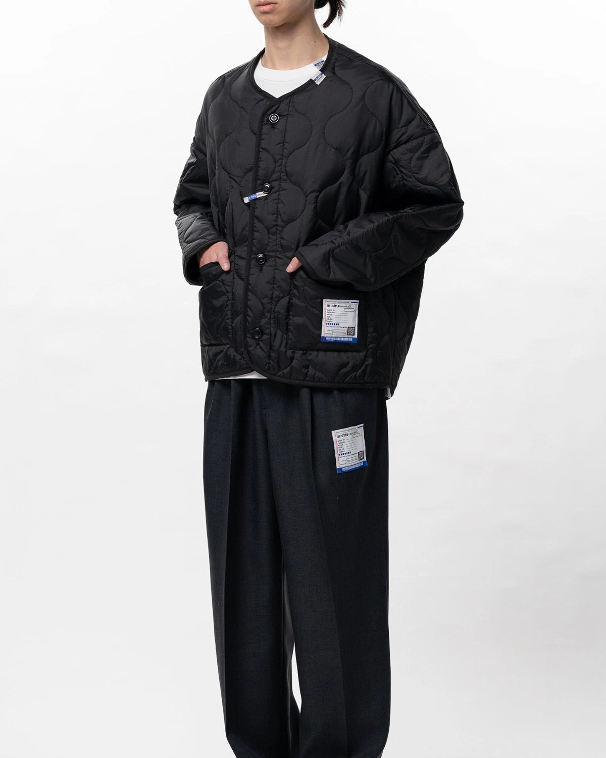 Maison MIHARA YASUHIRO  in・stru(men-tal). / Ripstop Liner Quilt Jacket (I16BL061)