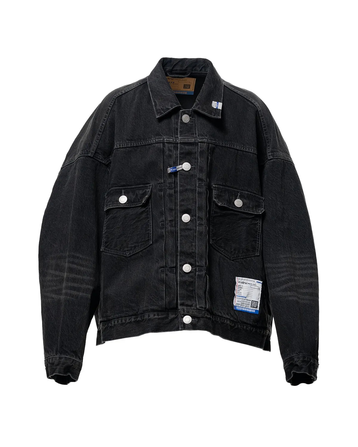 Maison MIHARA YASUHIRO  in・stru(men-tal). / Hard Washed Selvage Denim Jacket (I16BL081)