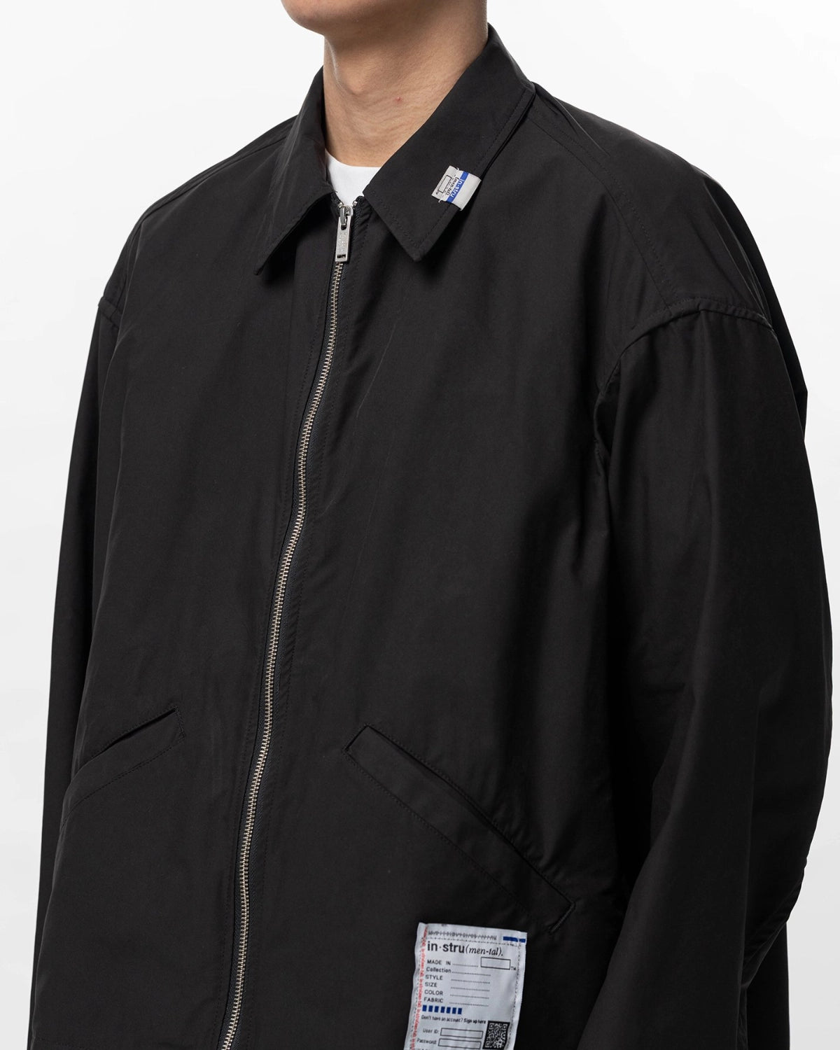 Maison MIHARA YASUHIRO  in・stru(men-tal). / W/R Back Twill Zip Jacket (I16BL092)