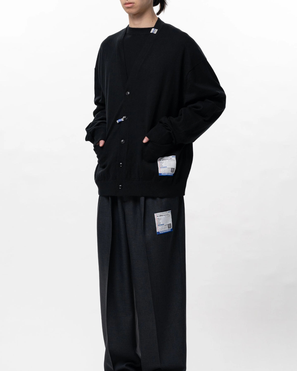 Maison MIHARA YASUHIRO in・stru(men-tal). / High Gauge Knit Cardigan (I16CD591)