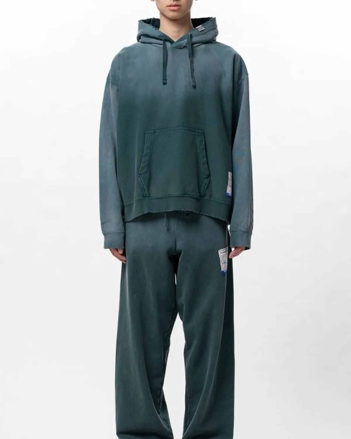 Maison MIHARA YASUHIRO in・stru(men-tal). / Sun Faded Like Distressed Hoodie (I16HD561)