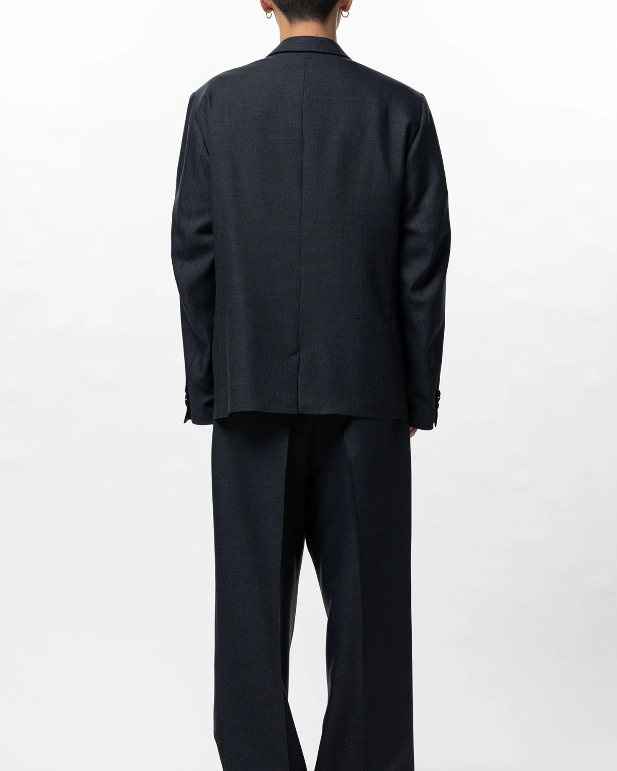 Maison MIHARA YASUHIRO  in・stru(men-tal). / Sharkskin Wool Tailored Jacket (I16JK101)