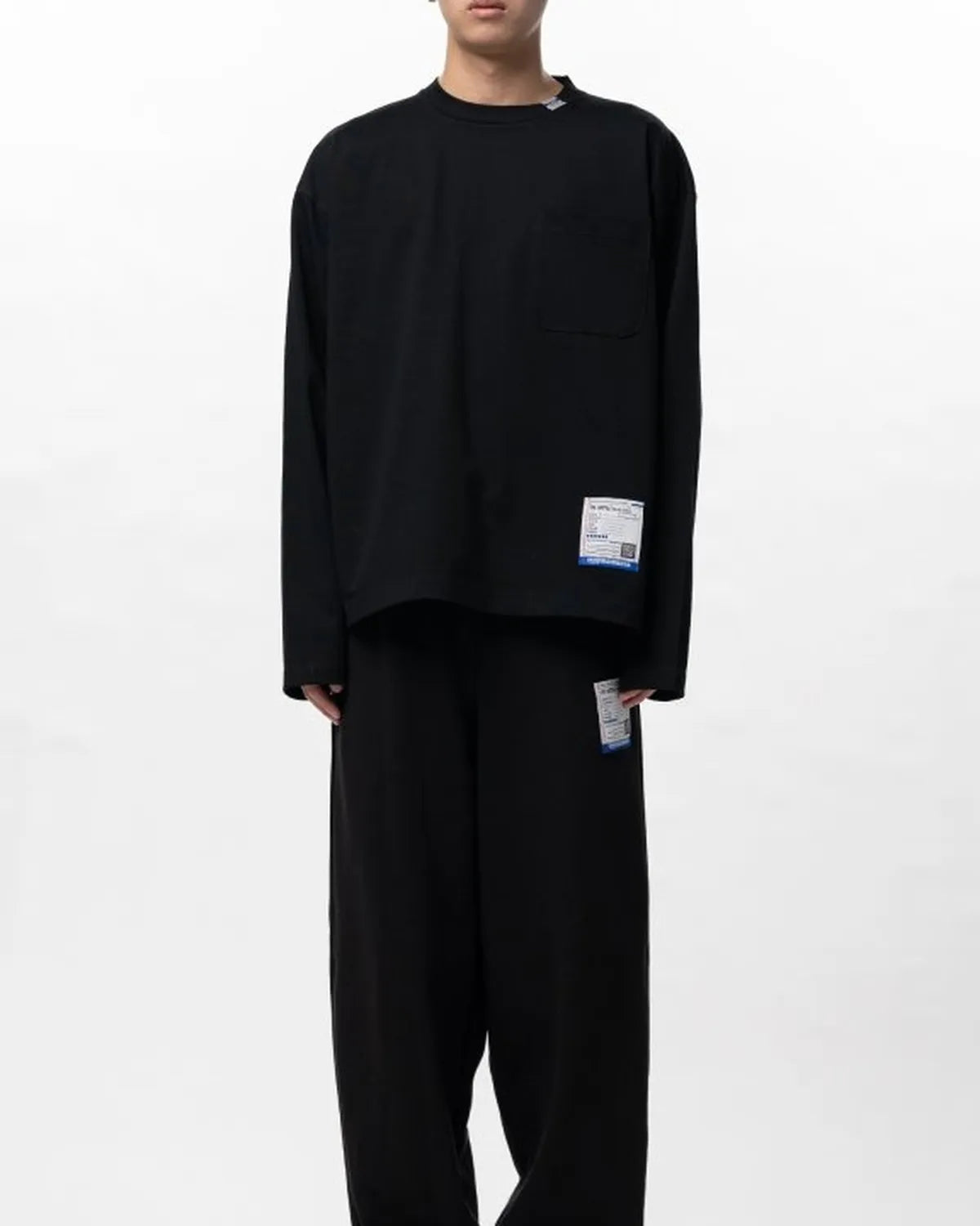 Maison MIHARA YASUHIRO in・stru(men-tal). / Heavy Weight Jersey Pocket Long-sleeve T-shirt (I16LT551)