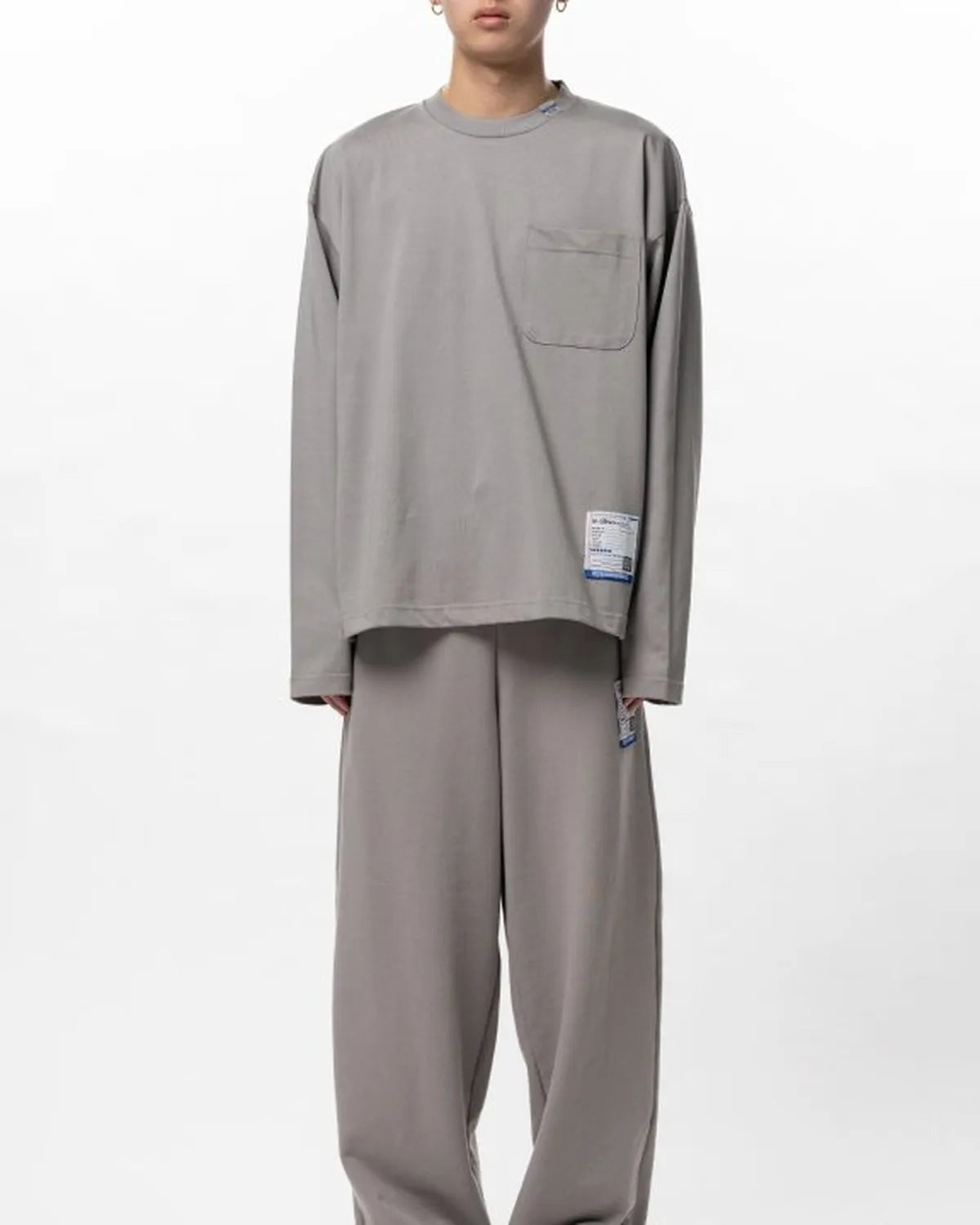 Maison MIHARA YASUHIRO in・stru(men-tal). / Heavy Weight Jersey Pocket Long-sleeve T-shirt (I16LT551)