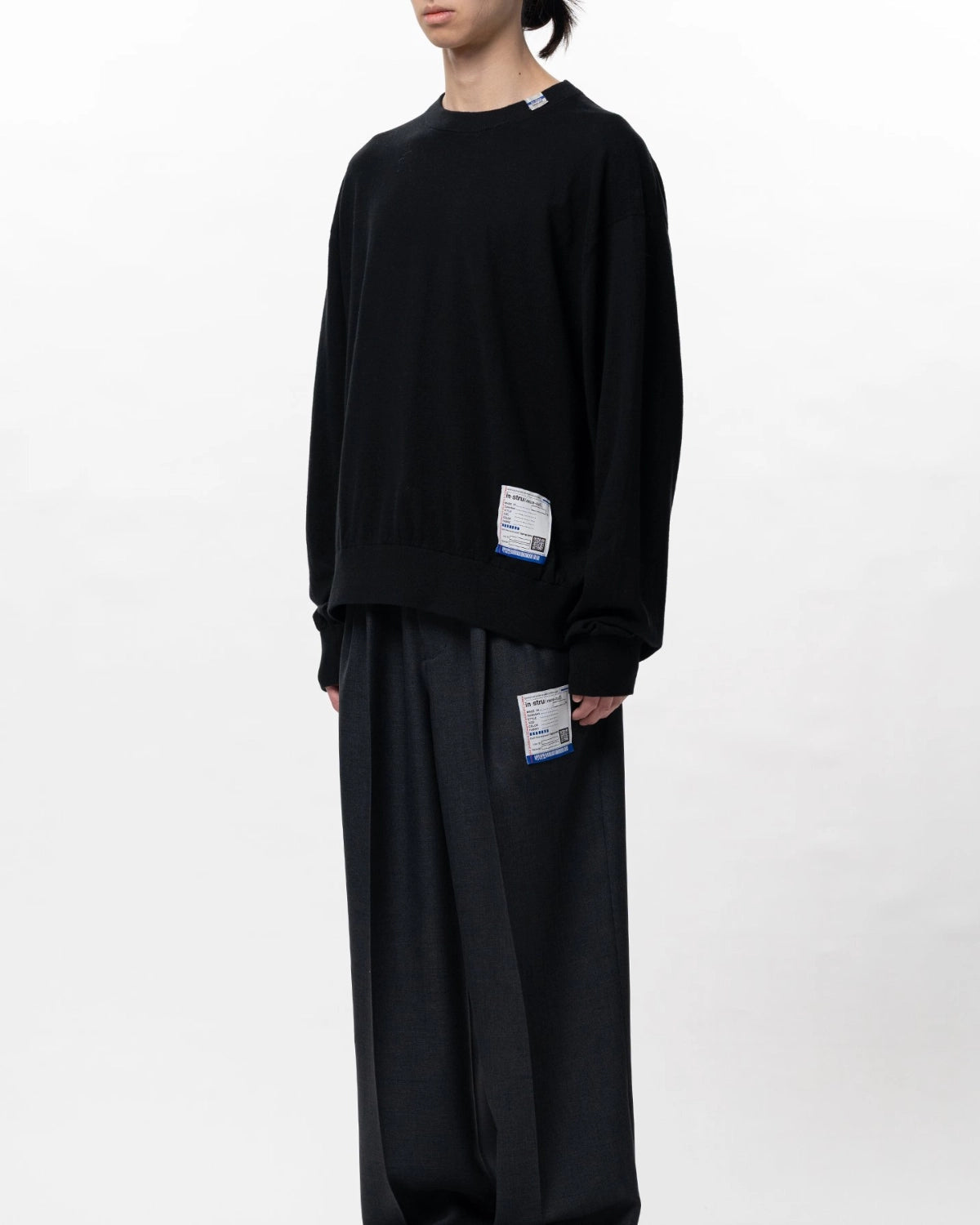 Maison MIHARA YASUHIRO in・stru(men-tal). / High Gauge Knit Sweater (I16SW592)