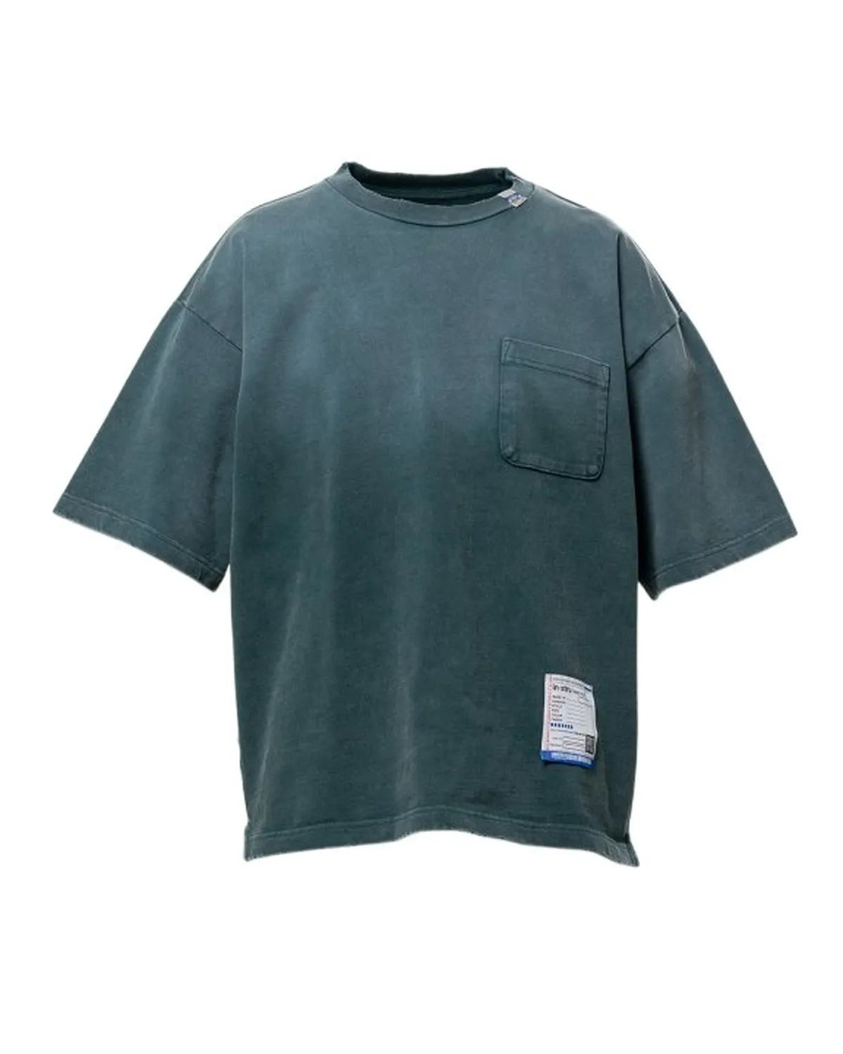 Maison MIHARA YASUHIRO in・stru(men-tal). / Sun Faded Like Distressed Pocket T-shirt (I16TS571)