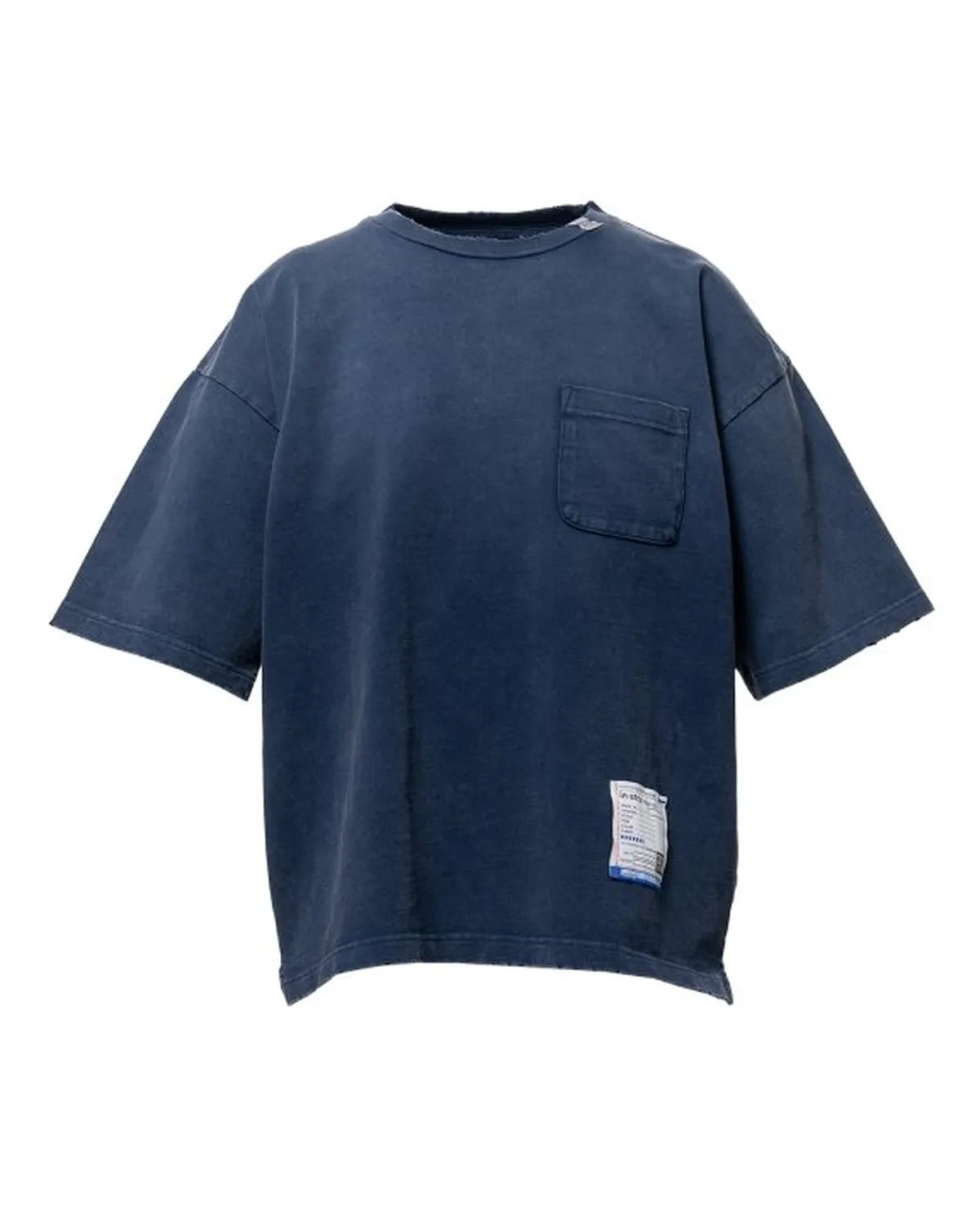 Maison MIHARA YASUHIRO in・stru(men-tal). / Sun Faded Like Distressed Pocket T-shirt (I16TS571)