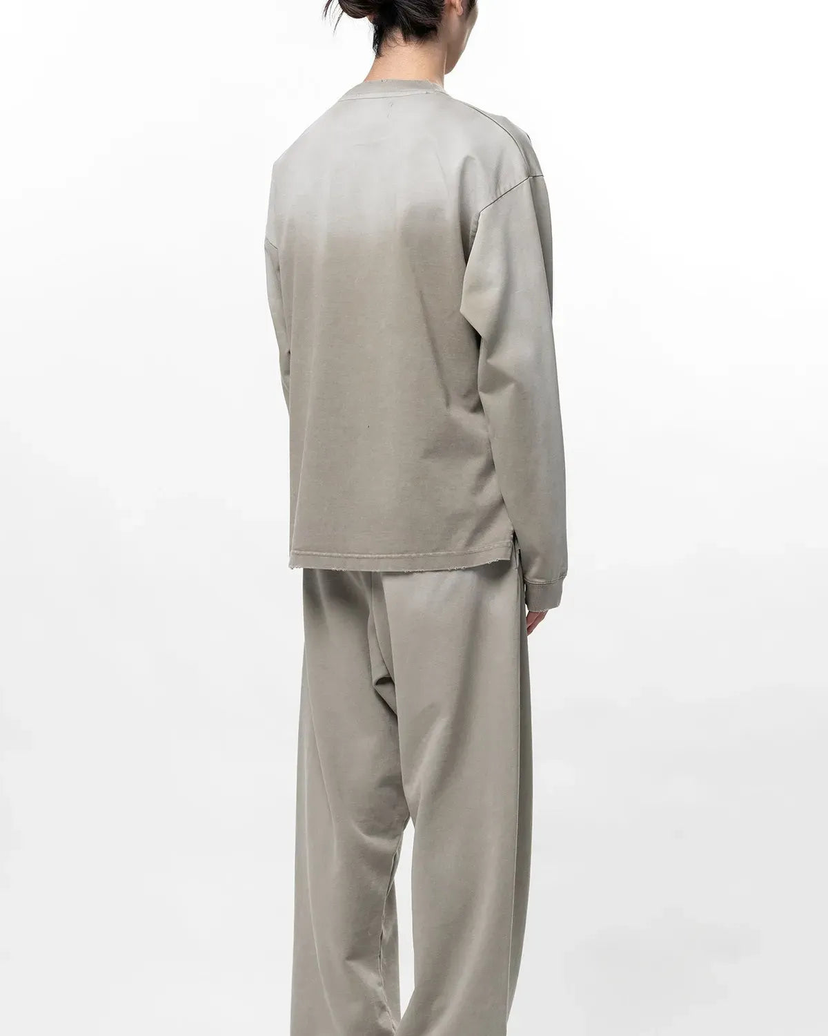 Maison MIHARA YASUHIRO in・stru(men-tal). / Sun Faded Like Distressed Long Sleeve T-Shirt (I17LT525)