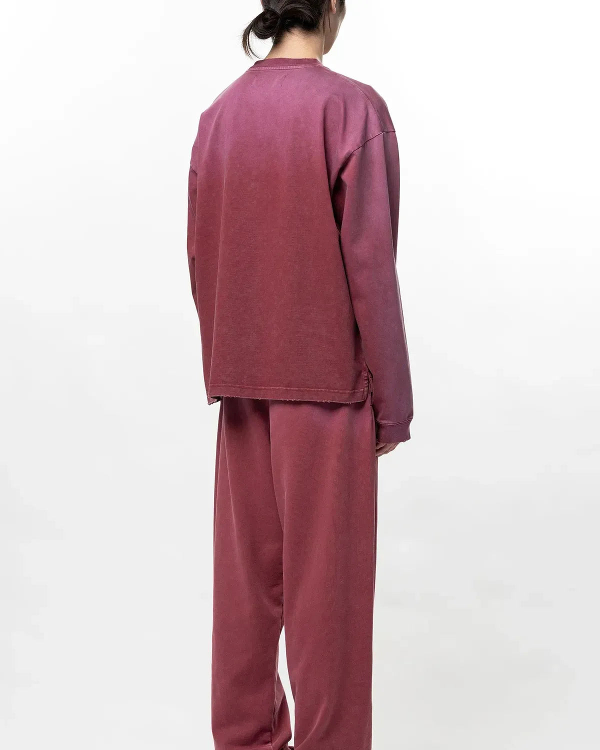 Maison MIHARA YASUHIRO in・stru(men-tal). / Sun Faded Like Distressed Long Sleeve T-Shirt (I17LT525)