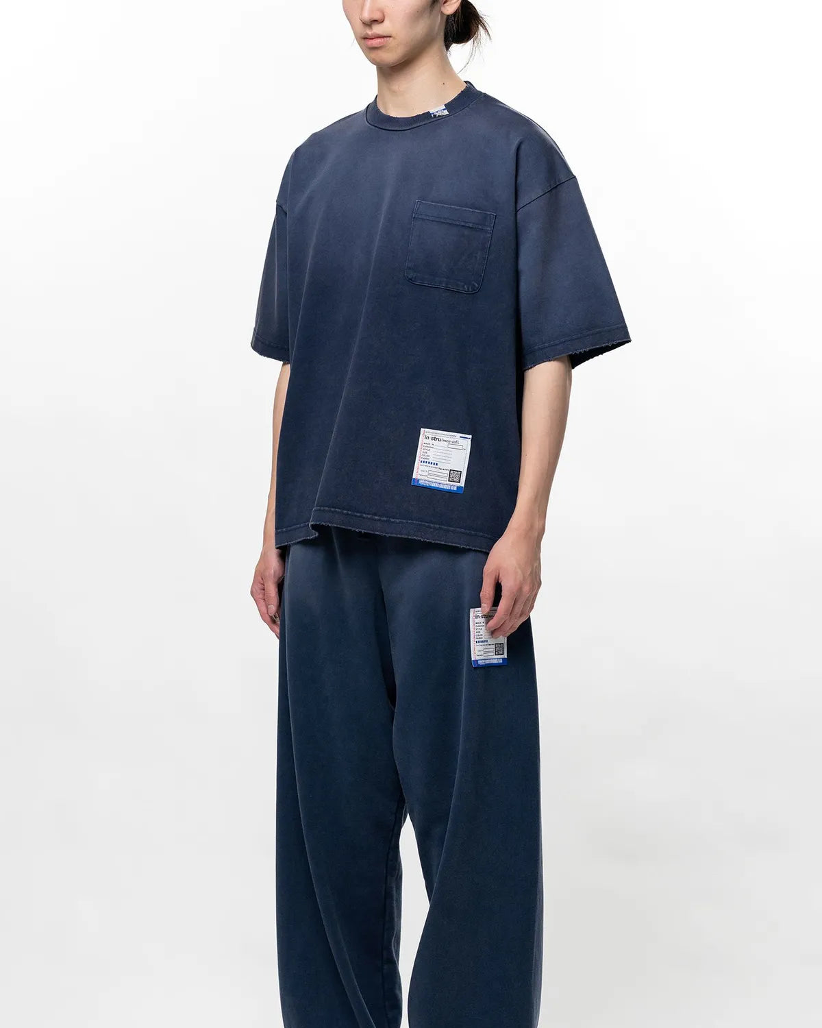 Maison MIHARA YASUHIRO in・stru(men-tal). / Sun Faded Like Distressed T-Shirt (I17TS526)