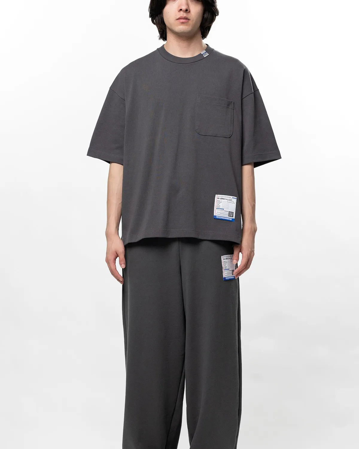 Maison MIHARA YASUHIRO in・stru(men-tal). / Heavy Weight Jersey Pocket T-shirt (I17TS537)