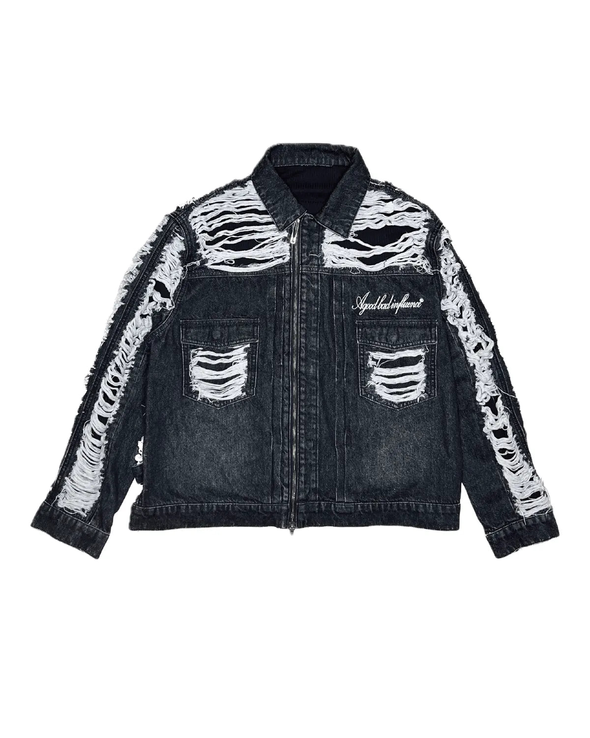 A Good Bad Influence の CRUSH CARGO DENIM JACKET (AGBI-25SS-JK01)