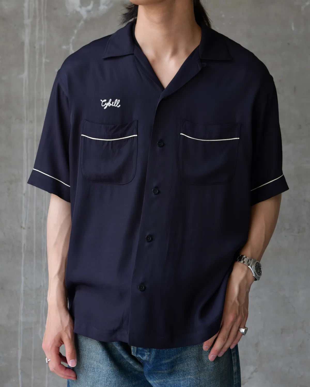 MINEDENIM(マインデニム) / B.H.All Stars Rayon Bowling SH | 公式