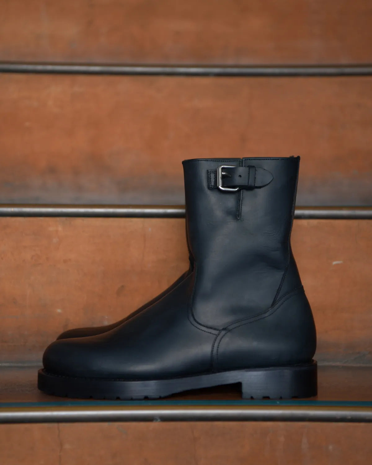 NONNATIVE（ノンネイティブ）/ WORKER ZIP UP BOOTS COW LEATHER