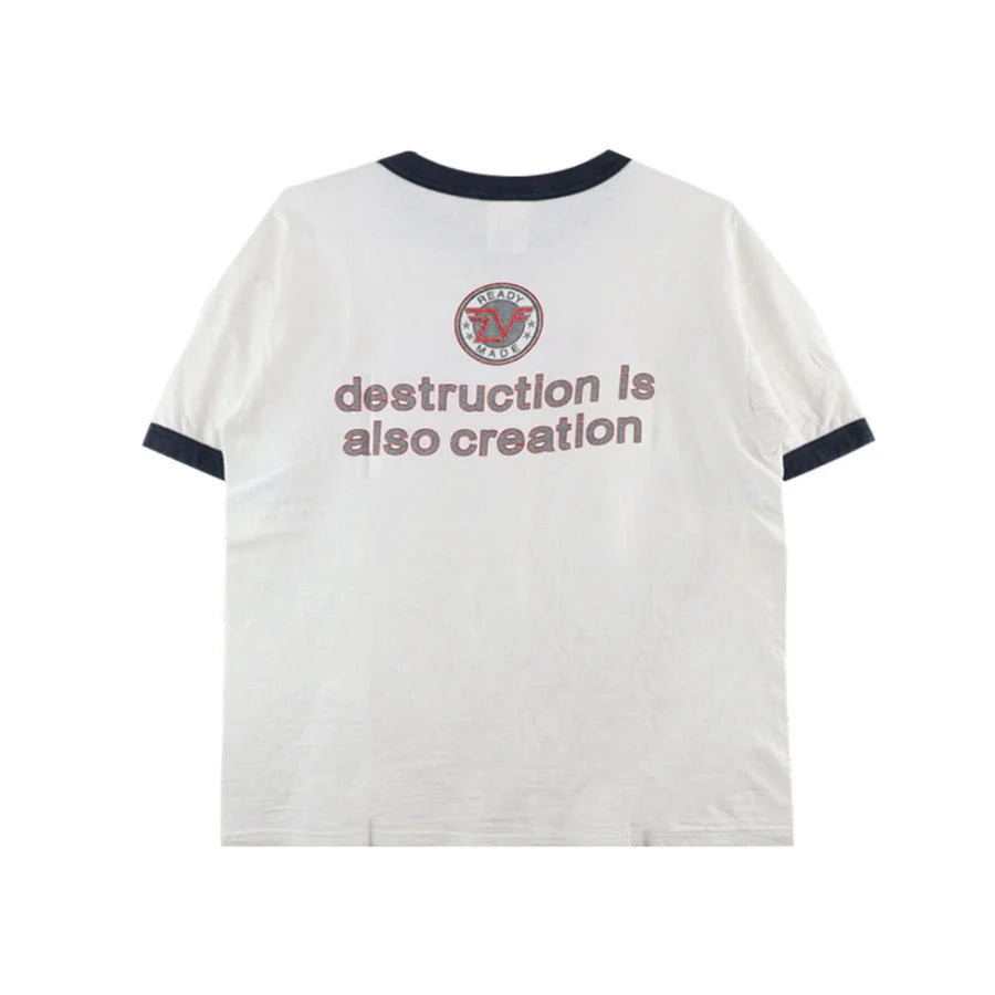 READYMADE / T-SHIRTS RINGER (RE-CO-WH-00-00-276)