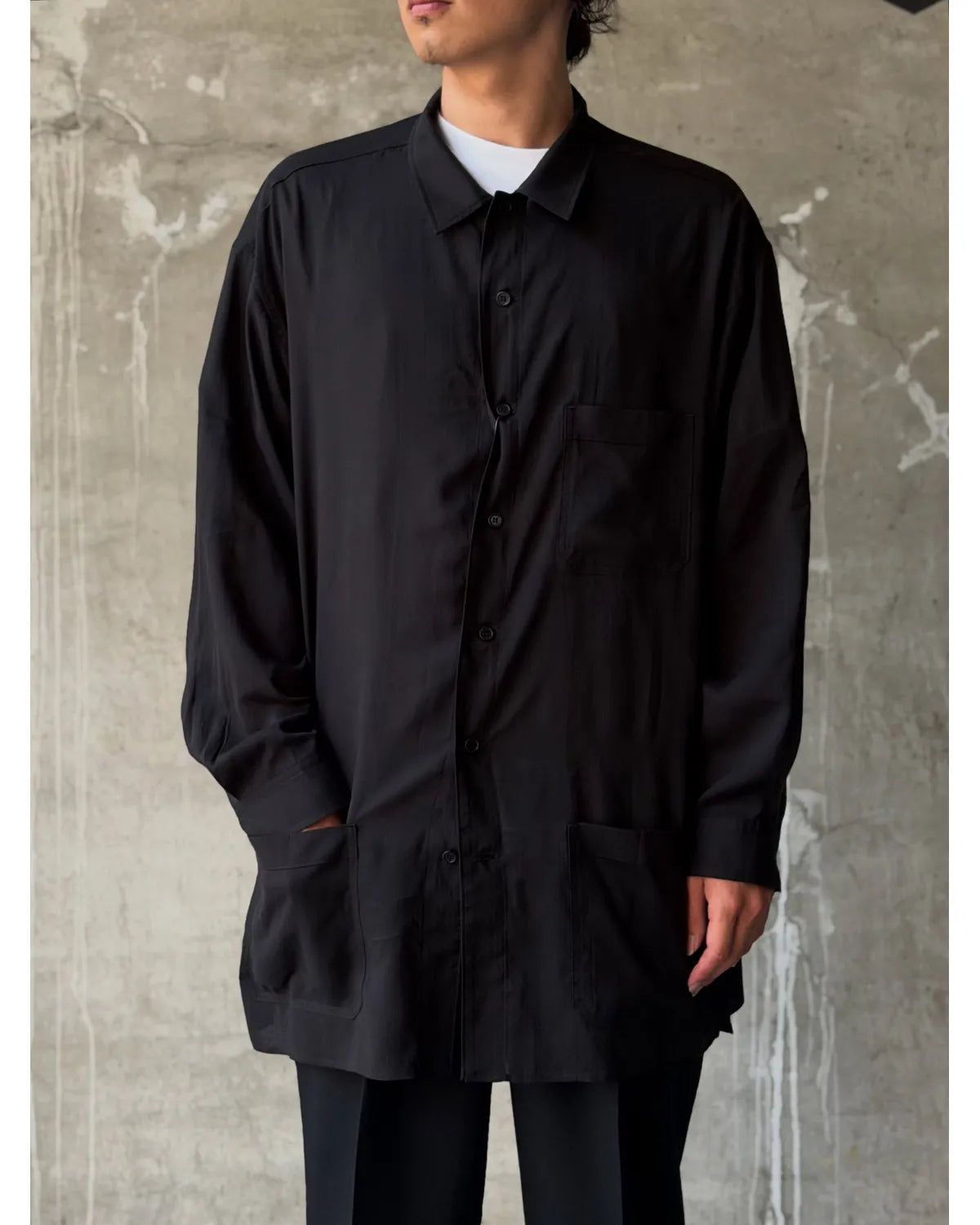 YOHJI YAMAMOTO / SHIRT (HW-B13-201-2A26)