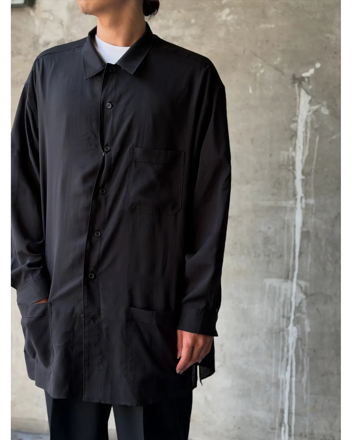 YOHJI YAMAMOTO / SHIRT (HW-B13-201-2A26)