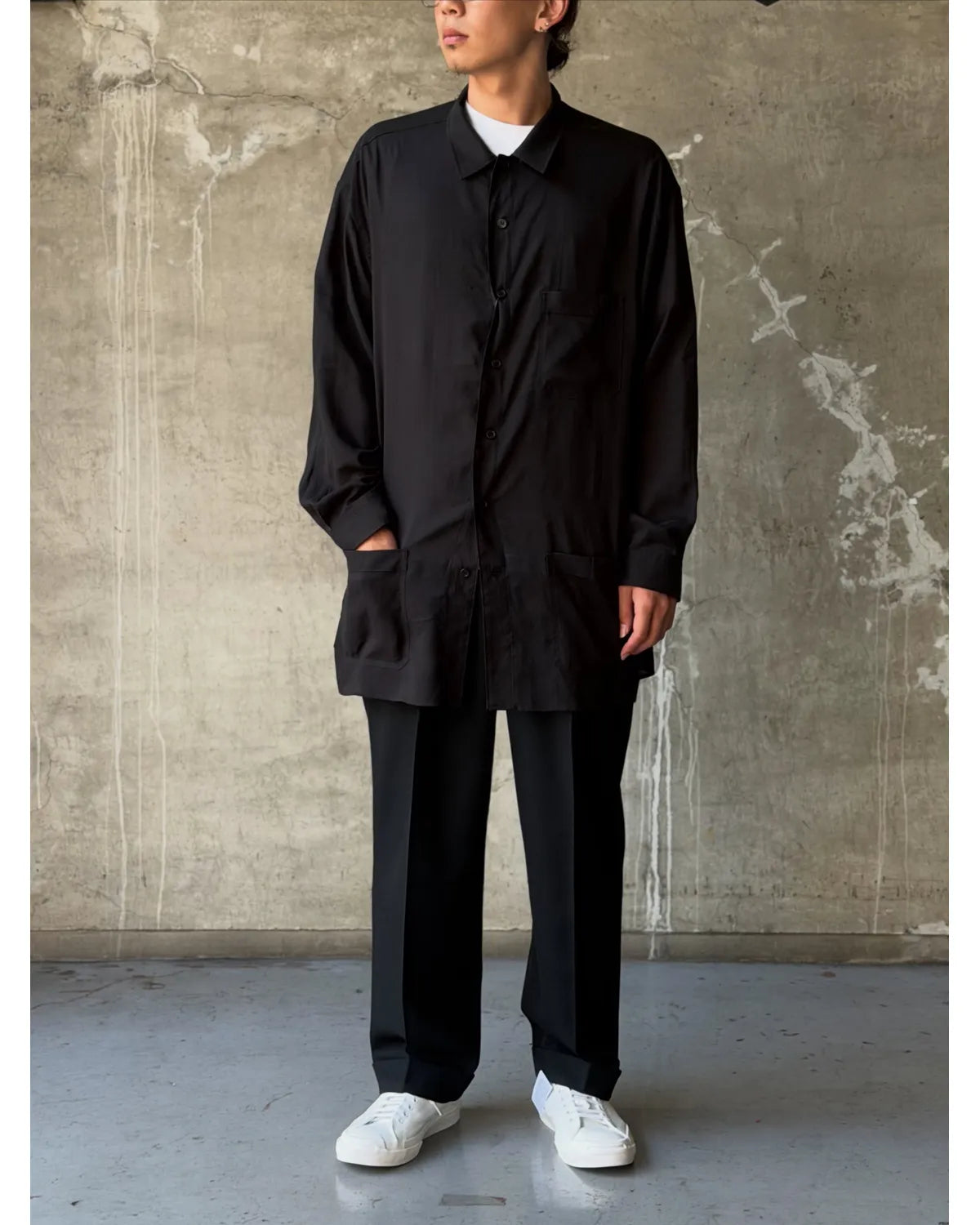 YOHJI YAMAMOTO / SHIRT (HW-B13-201-2A26)