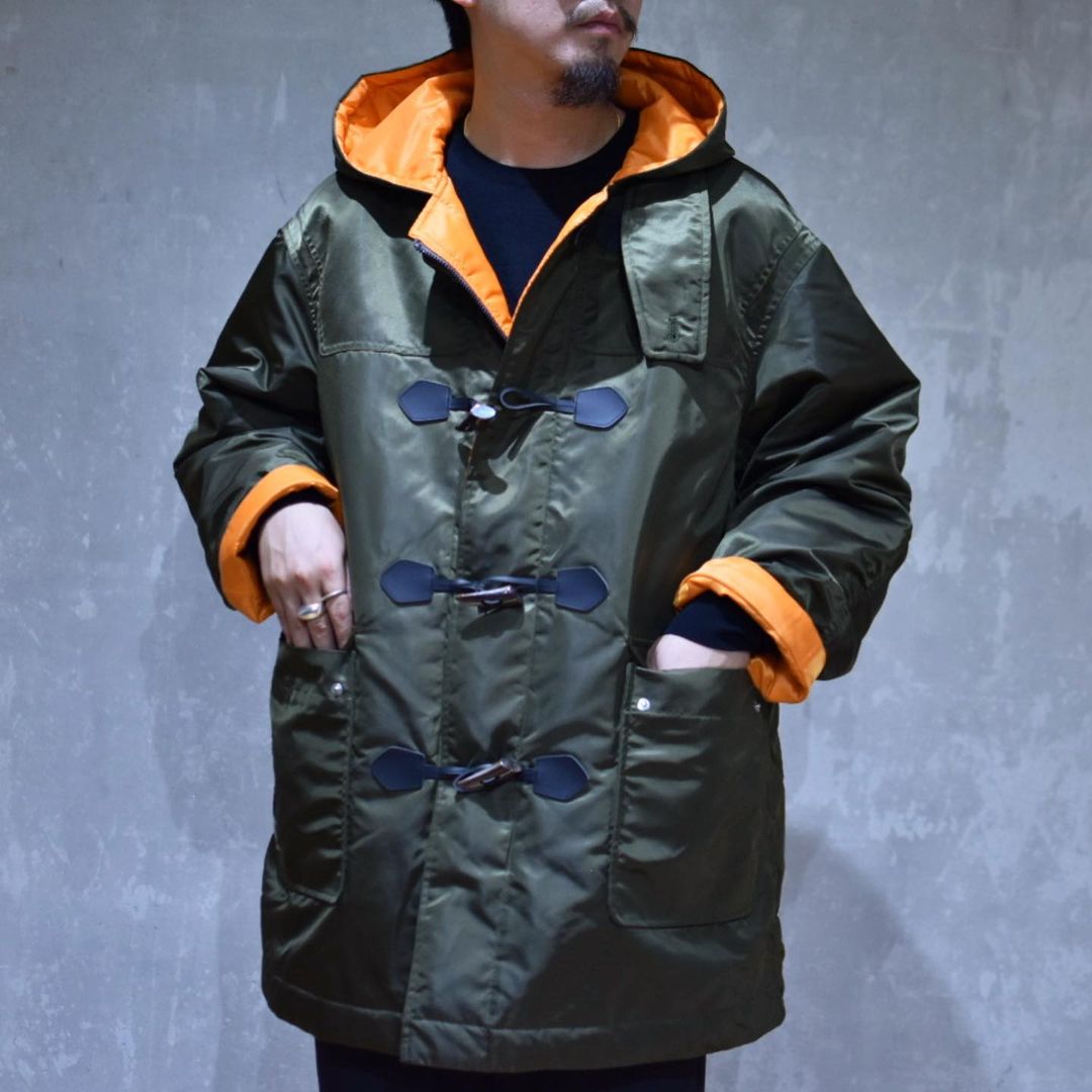 FreshService / FLIGHT NYLON REVERSIBLE DUFFLE COAT