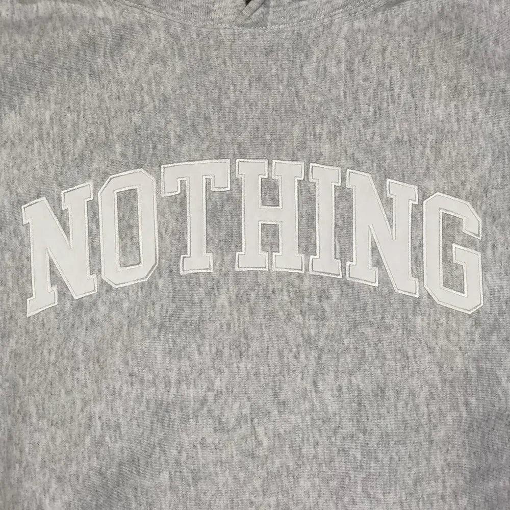 Do Nothing Congress / NOTHING Lettered Wappen HOODIE